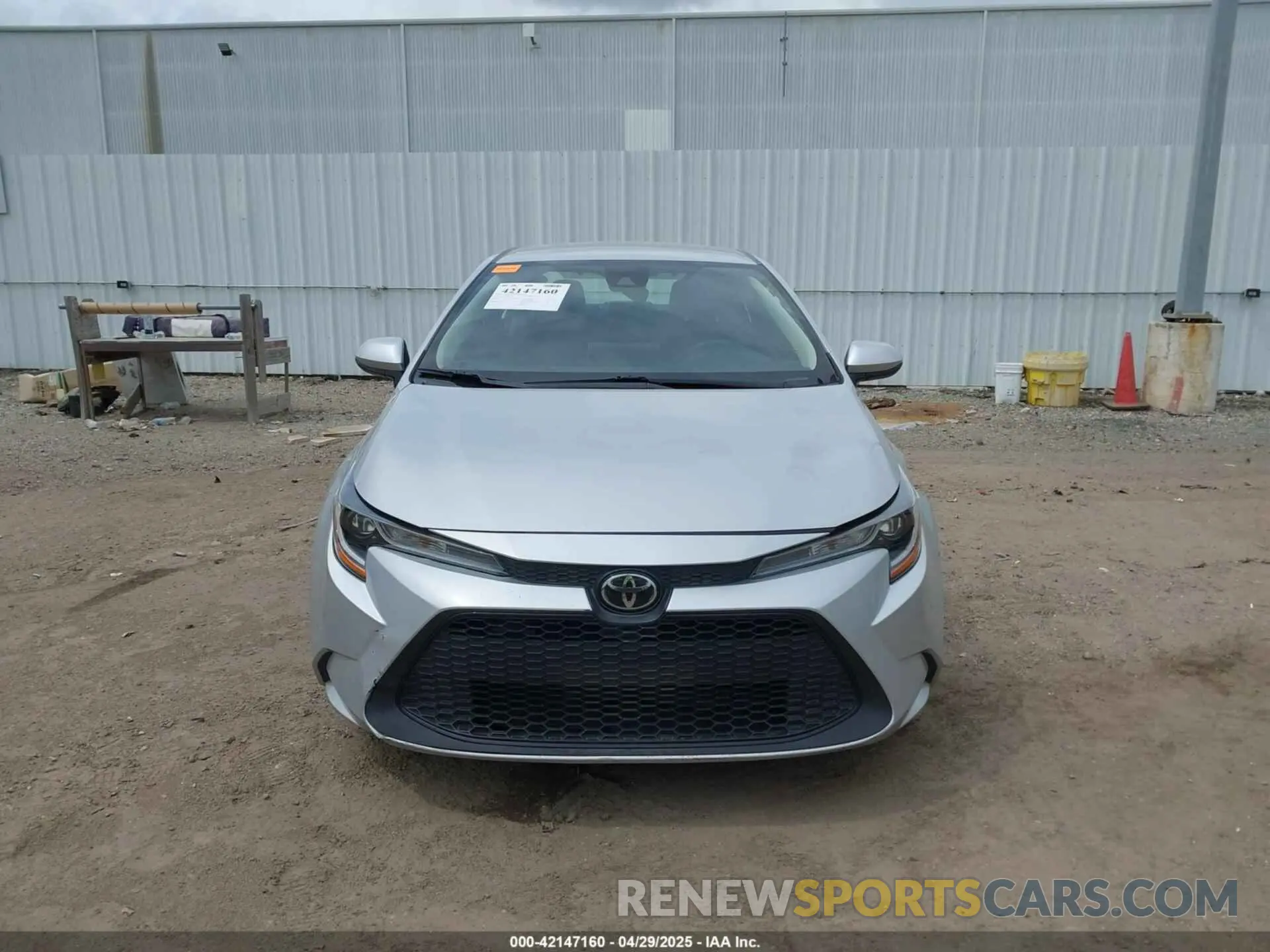 12 fotografías del automóvil dañado 5YFEPMAE8MP193187 TOYOTA COROLLA 2021