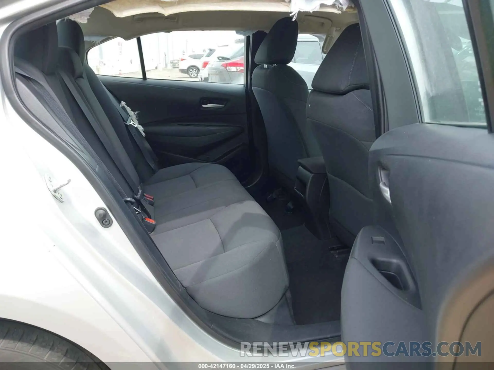 8 fotografías del automóvil dañado 5YFEPMAE8MP193187 TOYOTA COROLLA 2021