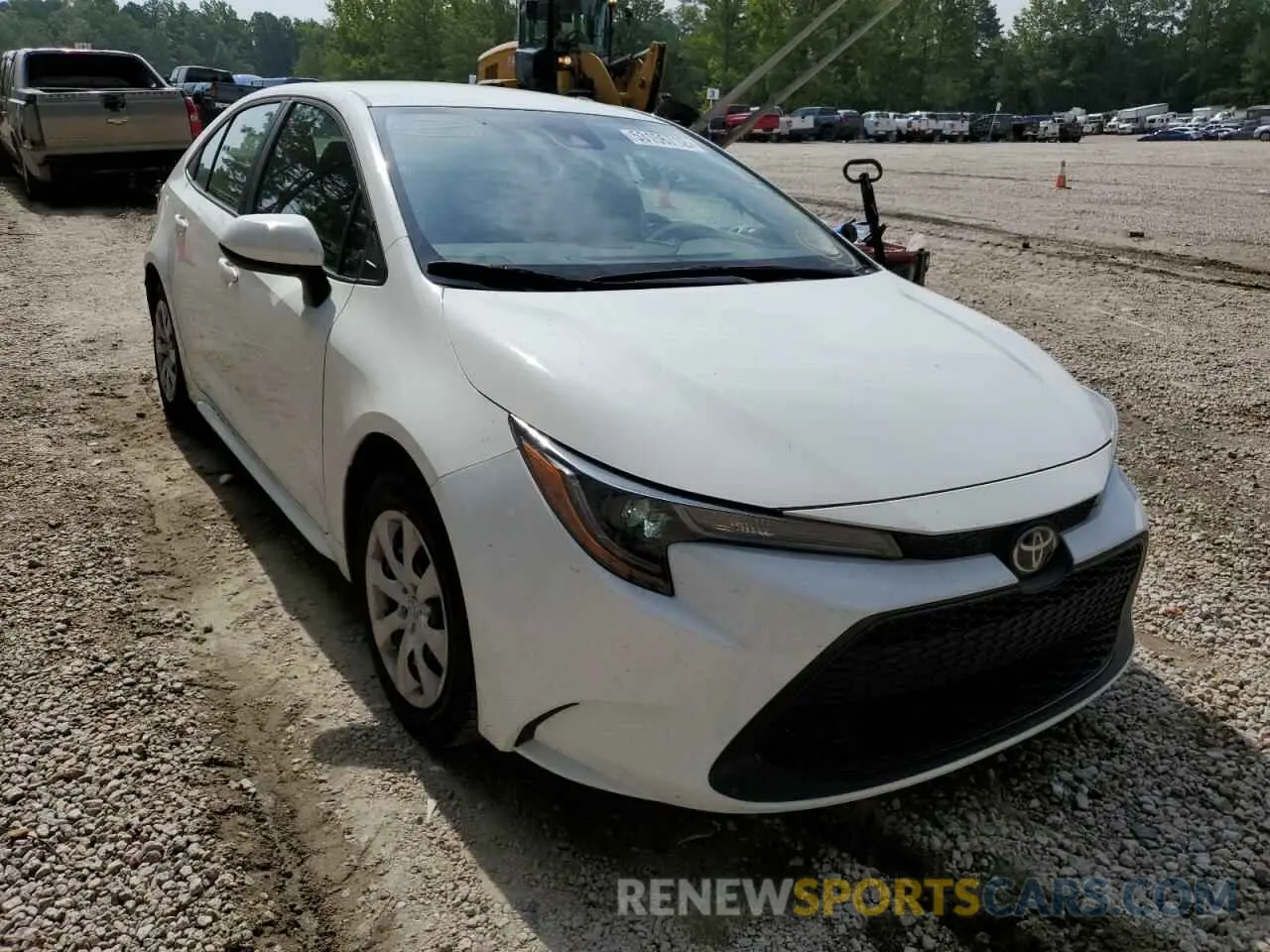 1 fotografías del automóvil dañado 5YFEPMAE8MP198423 TOYOTA COROLLA 2021
