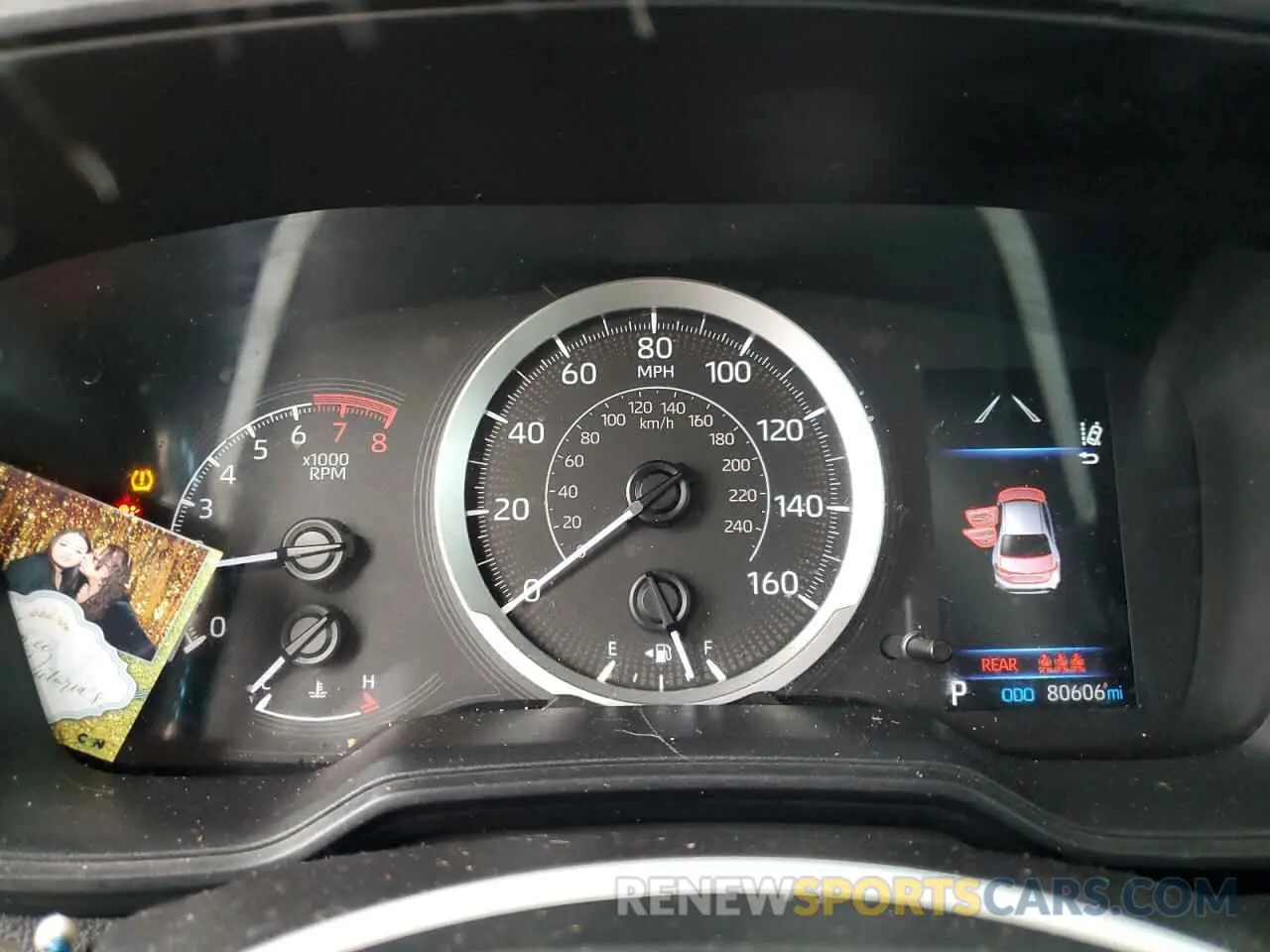 9 fotografías del automóvil dañado 5YFEPMAE8MP200509 TOYOTA COROLLA 2021