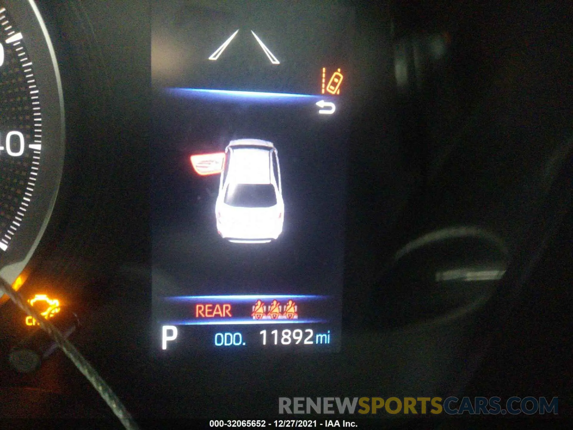 7 fotografías del automóvil dañado 5YFEPMAE8MP212305 TOYOTA COROLLA 2021
