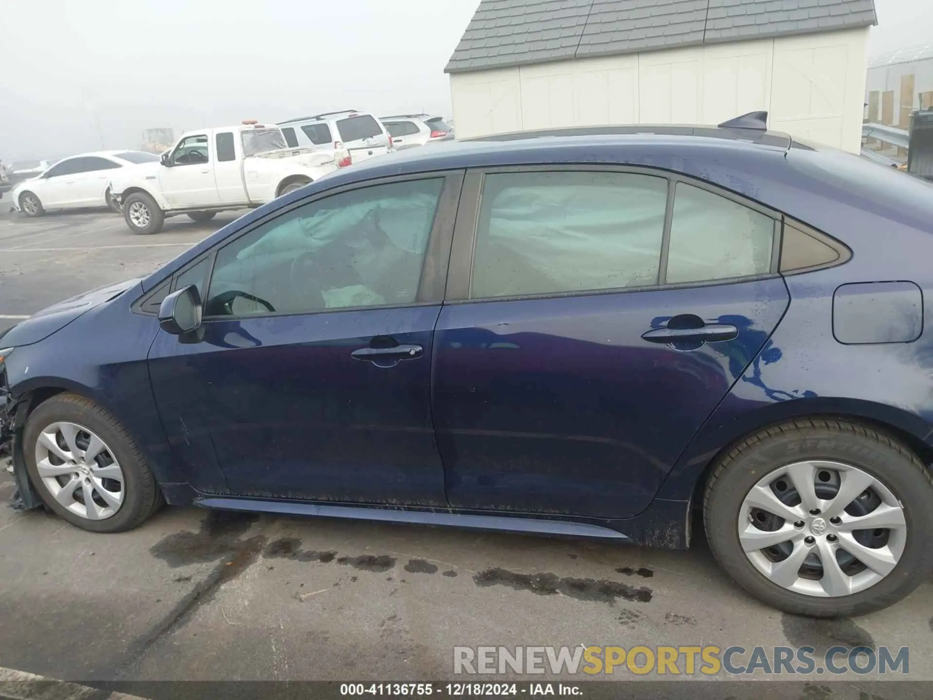 14 fotografías del automóvil dañado 5YFEPMAE8MP213194 TOYOTA COROLLA 2021
