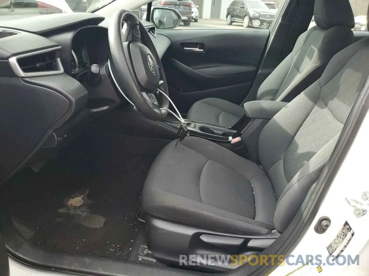 7 fotografías del automóvil dañado 5YFEPMAE8MP217830 TOYOTA COROLLA 2021