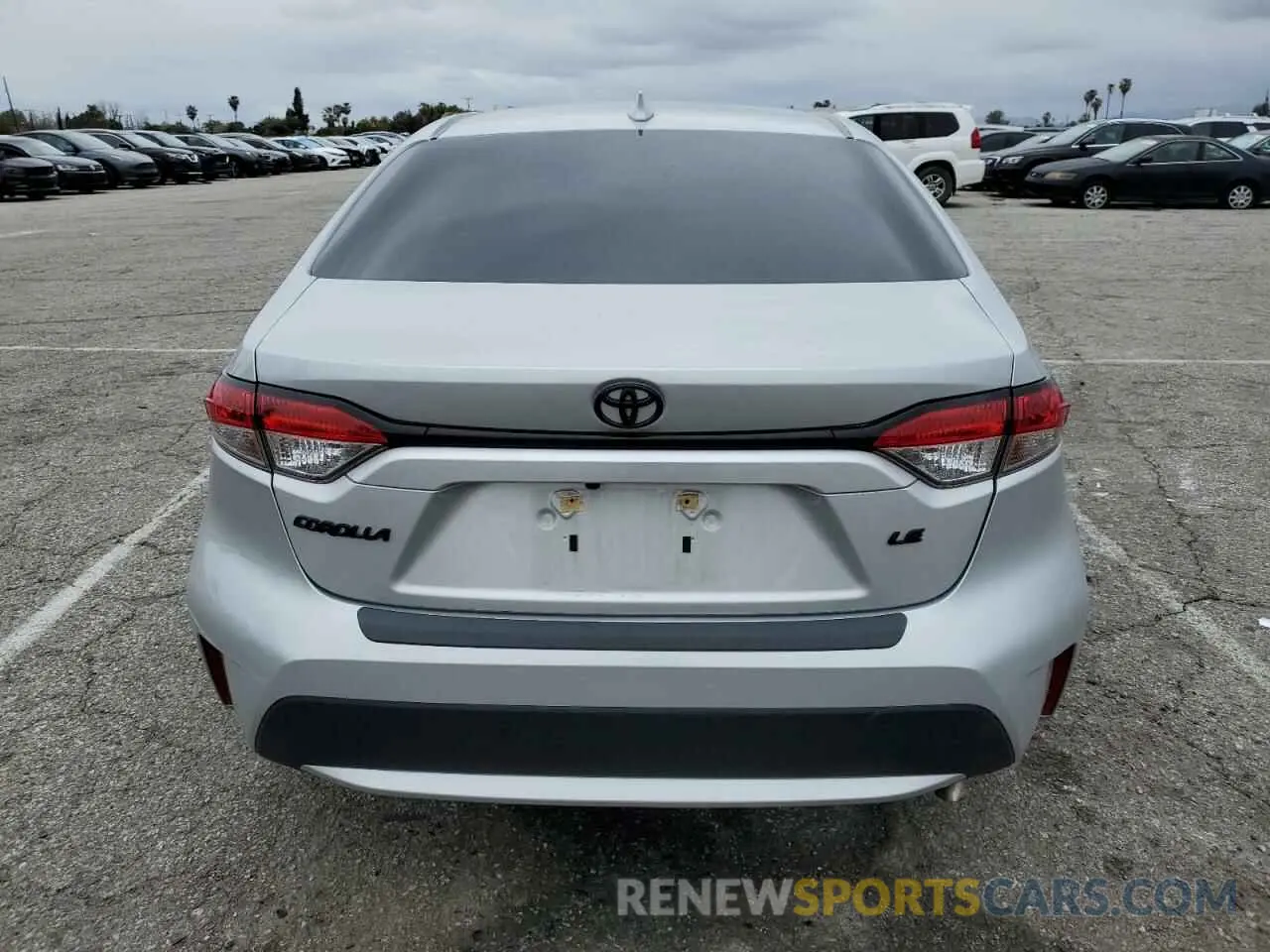 6 fotografías del automóvil dañado 5YFEPMAE8MP218623 TOYOTA COROLLA 2021