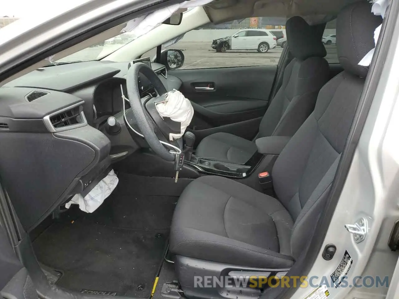 7 fotografías del automóvil dañado 5YFEPMAE8MP218623 TOYOTA COROLLA 2021