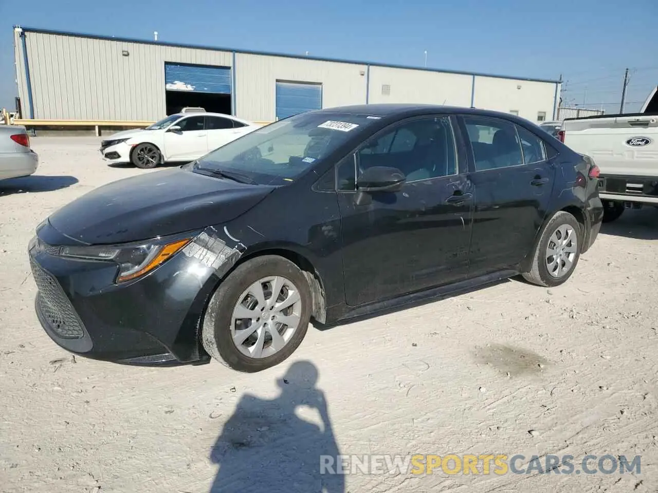 1 fotografías del automóvil dañado 5YFEPMAE8MP221831 TOYOTA COROLLA 2021