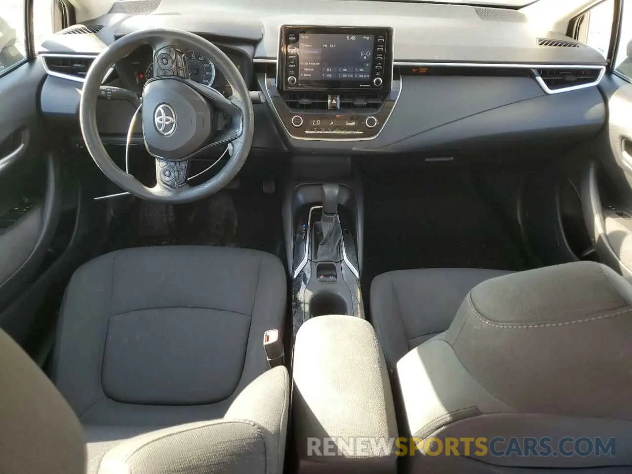 8 fotografías del automóvil dañado 5YFEPMAE8MP221831 TOYOTA COROLLA 2021
