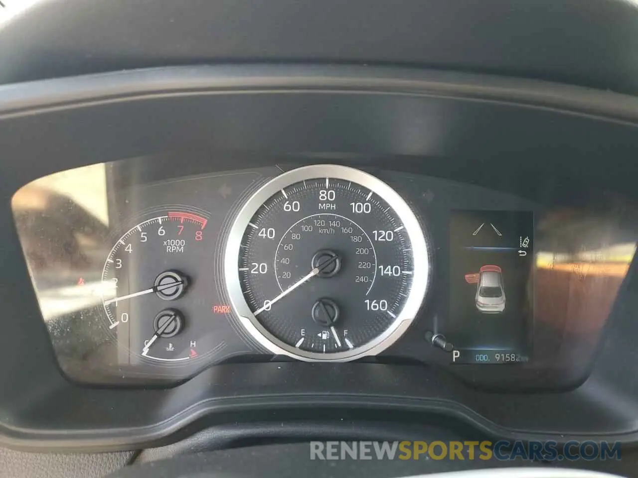 9 fotografías del automóvil dañado 5YFEPMAE8MP221831 TOYOTA COROLLA 2021