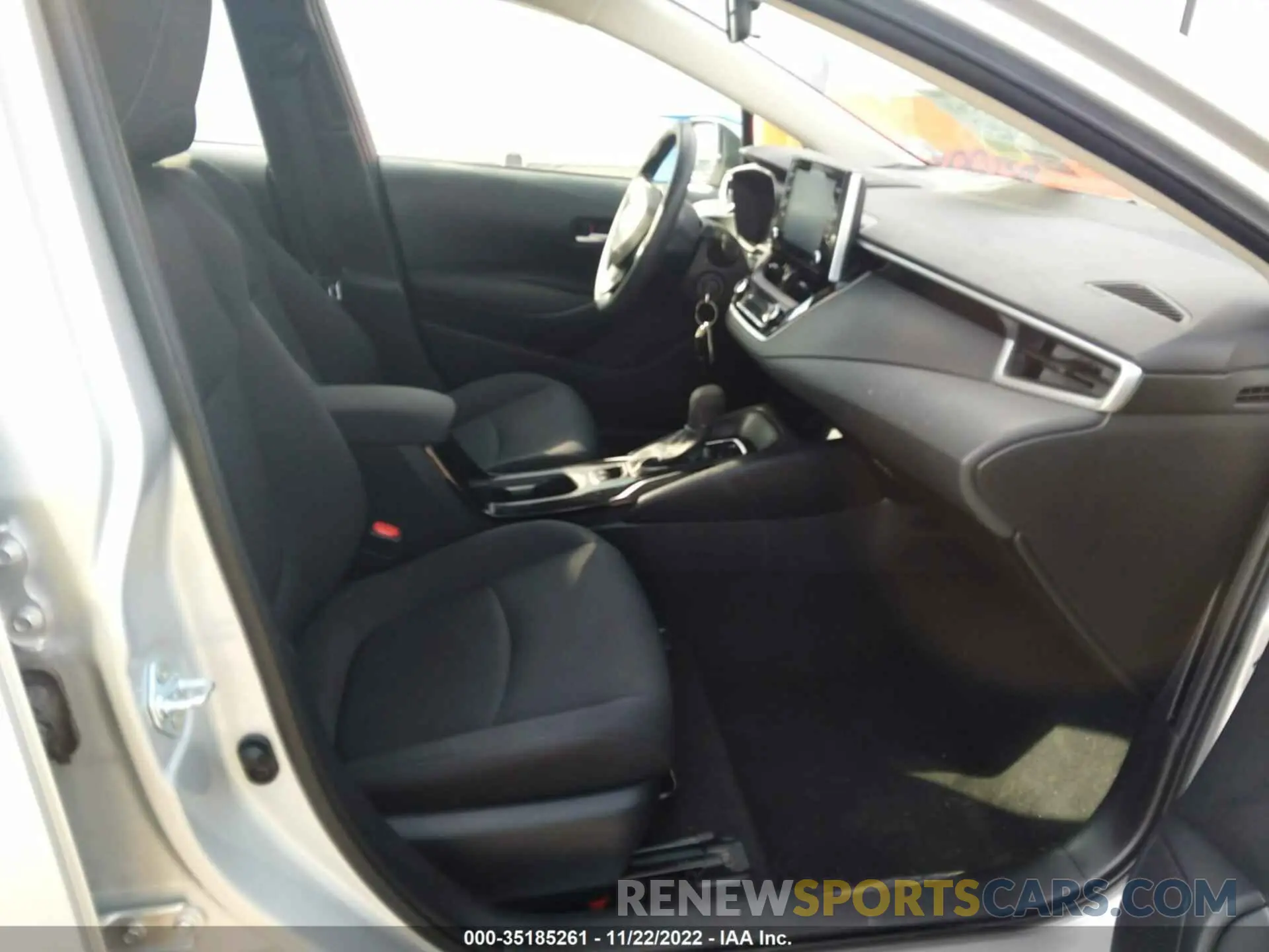 5 fotografías del automóvil dañado 5YFEPMAE8MP222185 TOYOTA COROLLA 2021