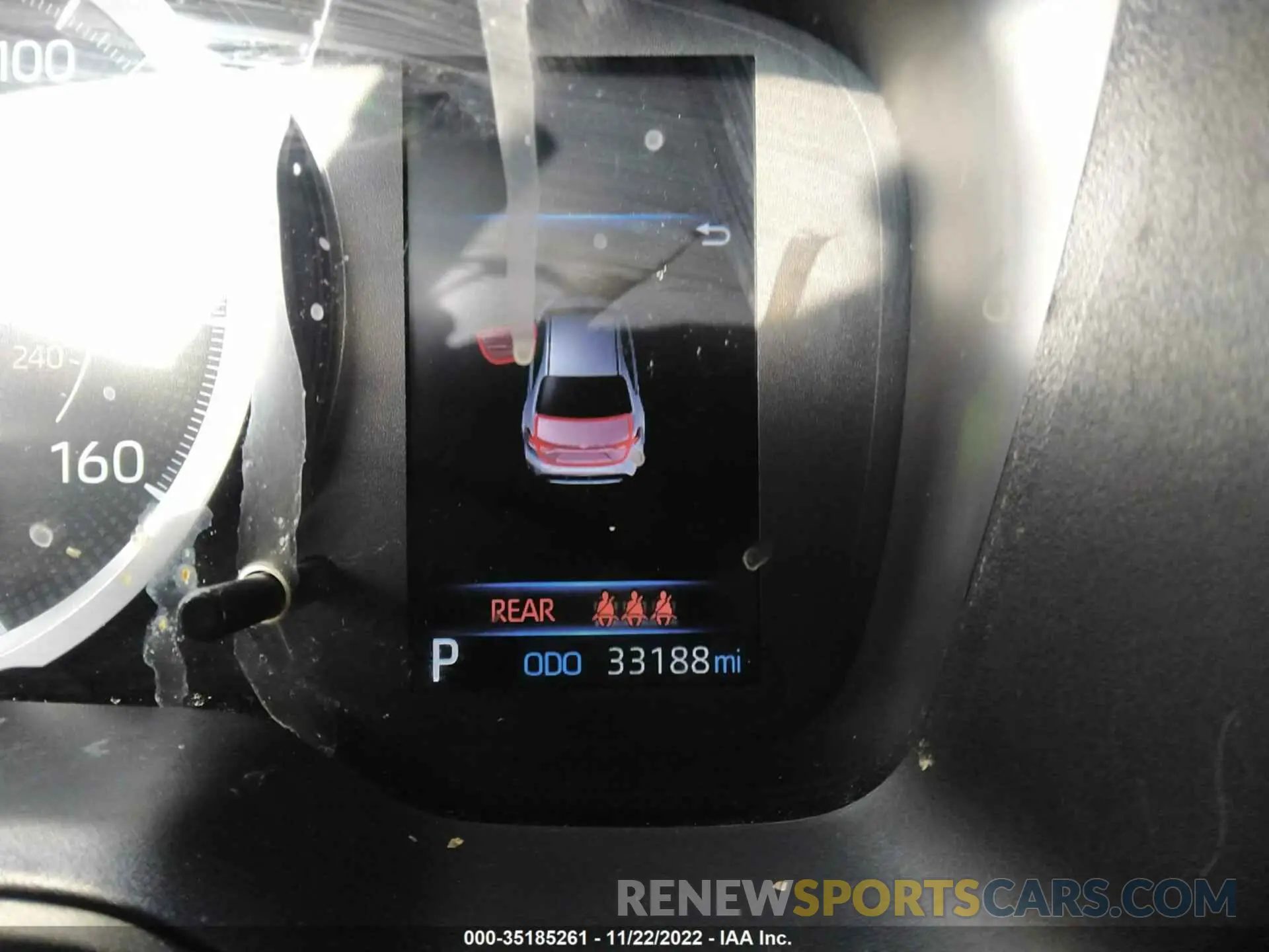 7 fotografías del automóvil dañado 5YFEPMAE8MP222185 TOYOTA COROLLA 2021