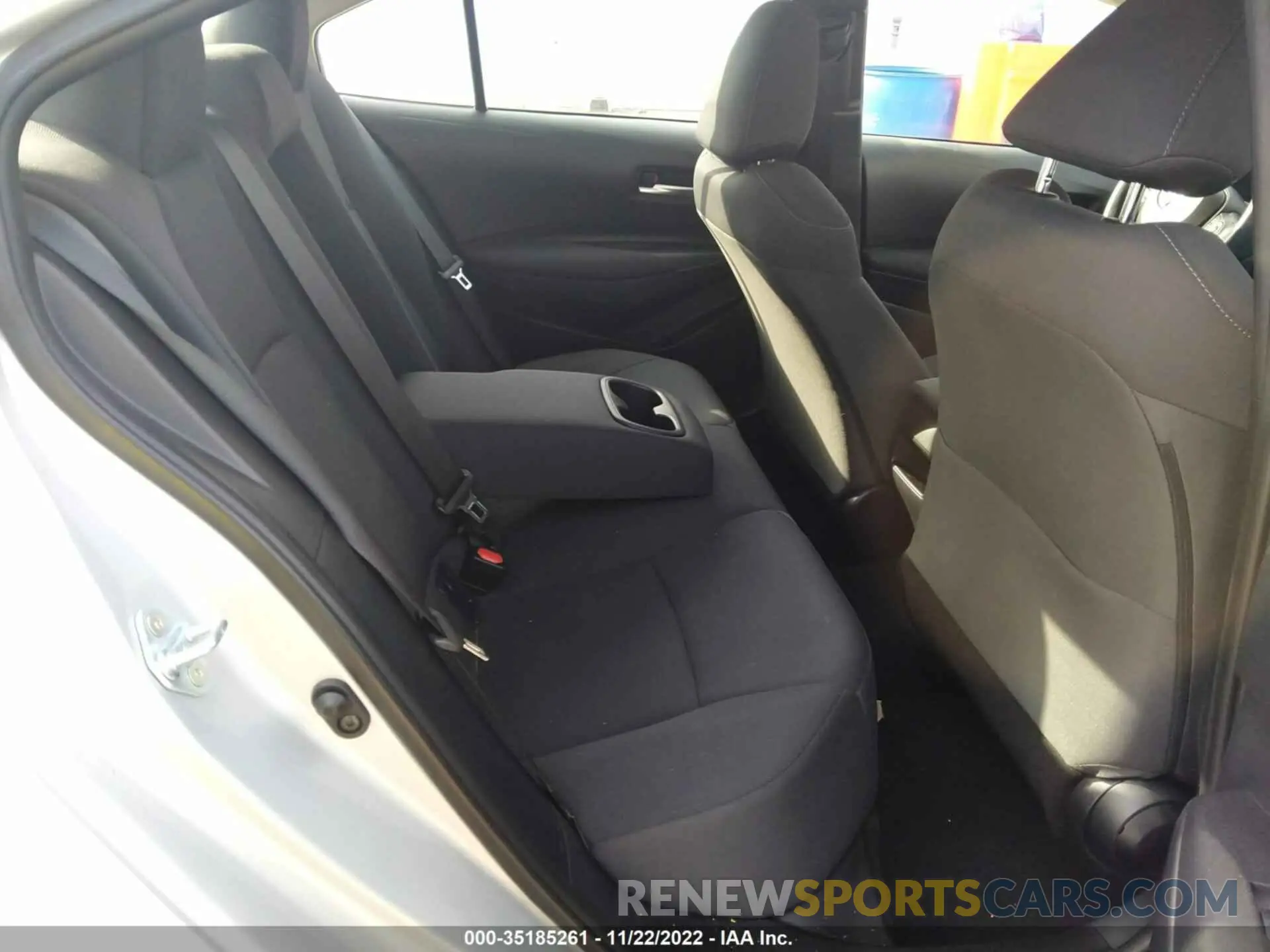 8 fotografías del automóvil dañado 5YFEPMAE8MP222185 TOYOTA COROLLA 2021