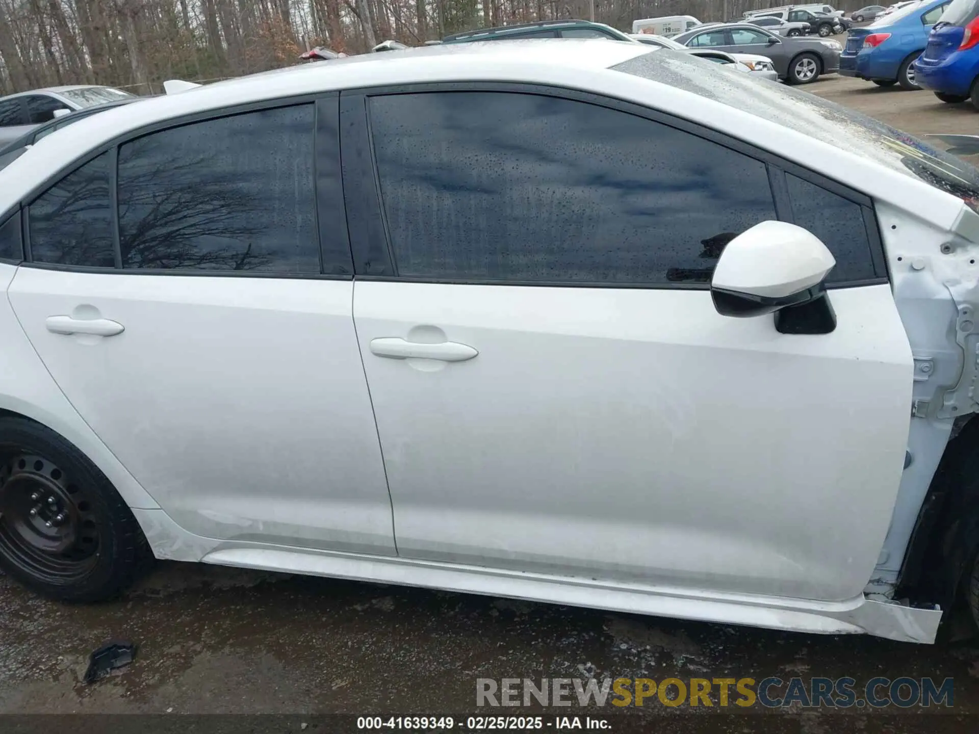 14 fotografías del automóvil dañado 5YFEPMAE8MP222820 TOYOTA COROLLA 2021
