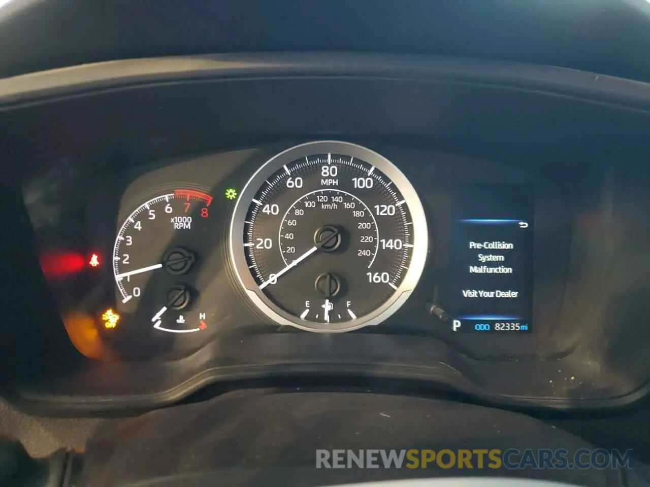 9 fotografías del automóvil dañado 5YFEPMAE8MP225345 TOYOTA COROLLA 2021