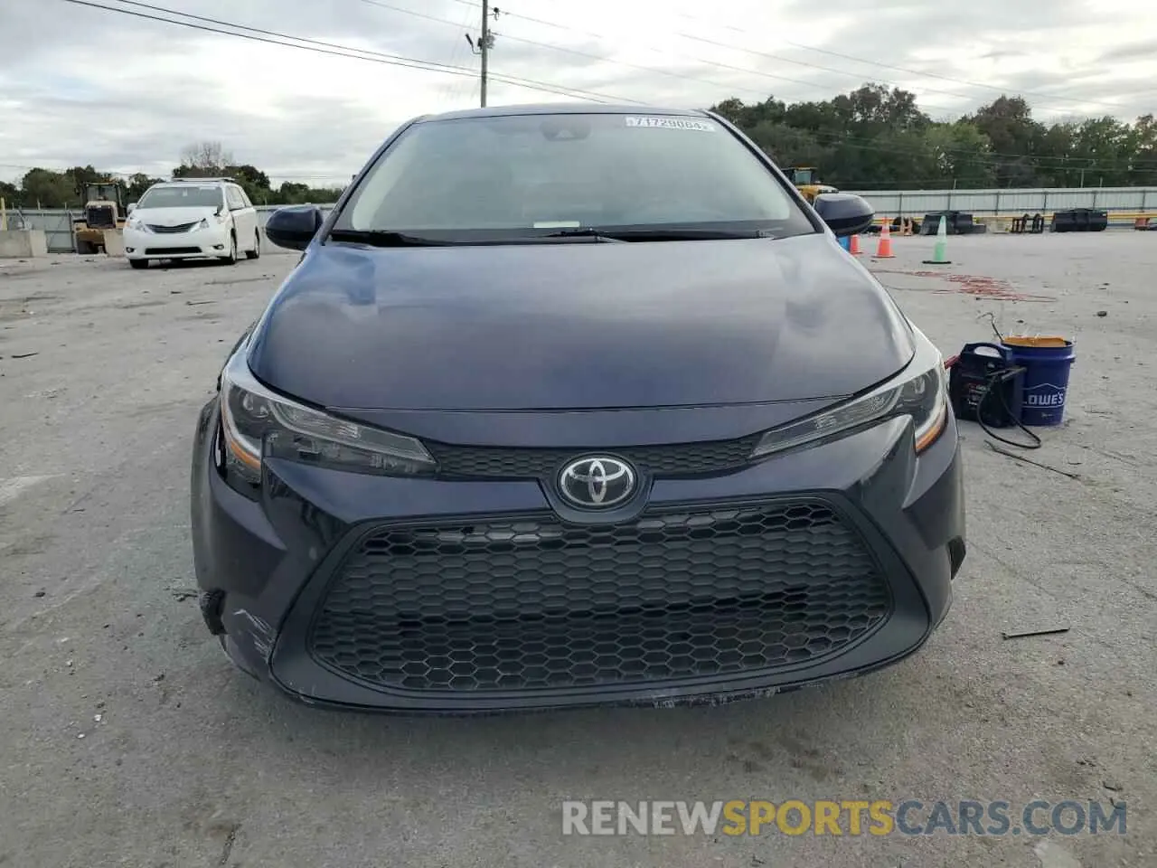 5 fotografías del automóvil dañado 5YFEPMAE8MP228536 TOYOTA COROLLA 2021