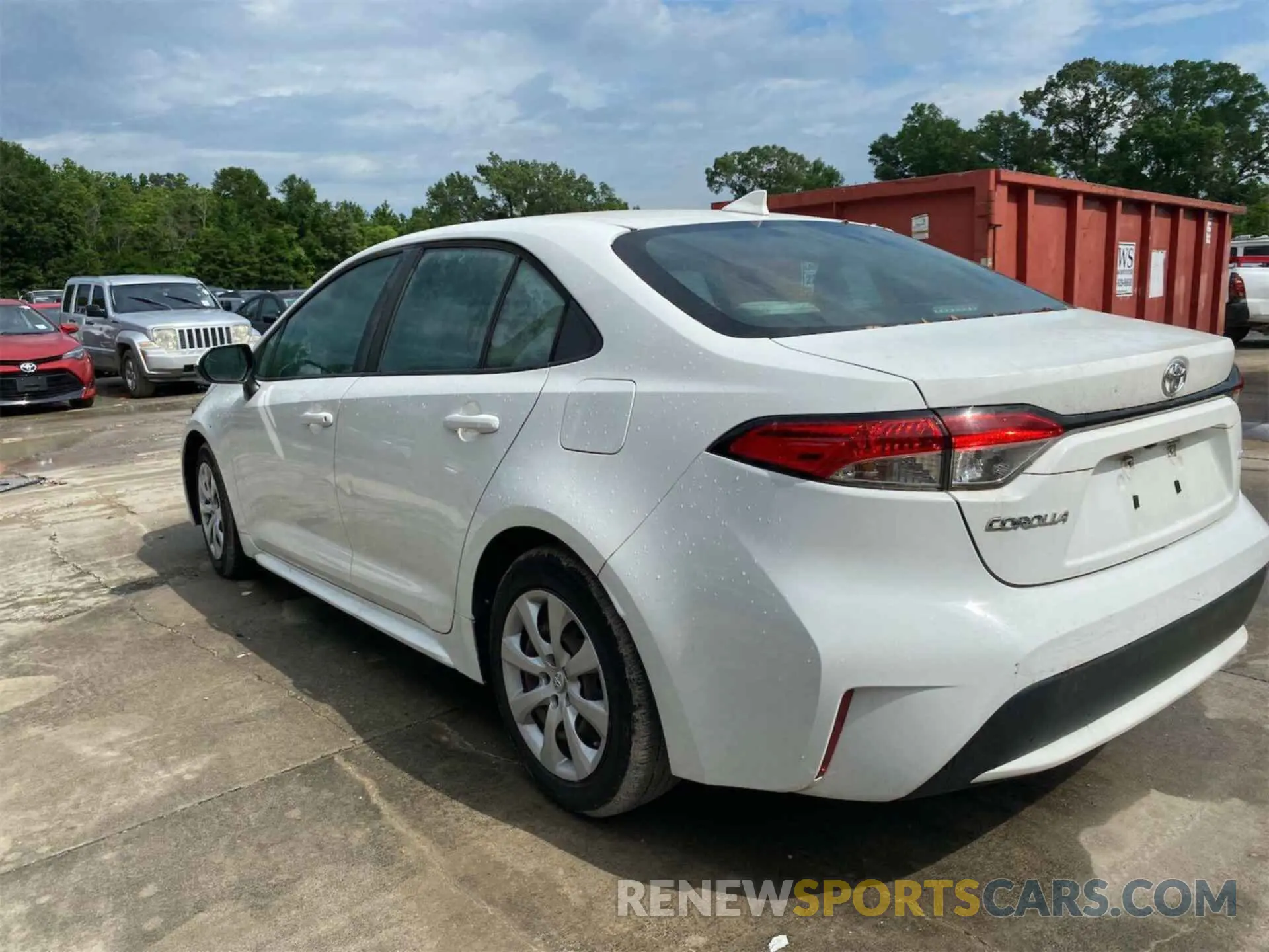 24 fotografías del automóvil dañado 5YFEPMAE8MP230819 TOYOTA COROLLA 2021