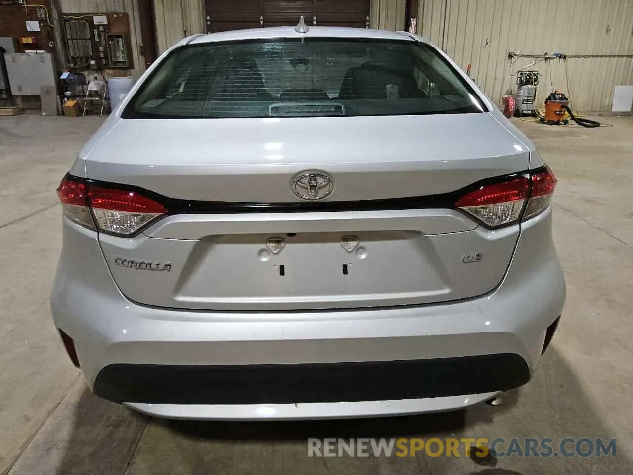 6 fotografías del automóvil dañado 5YFEPMAE8MP233557 TOYOTA COROLLA 2021
