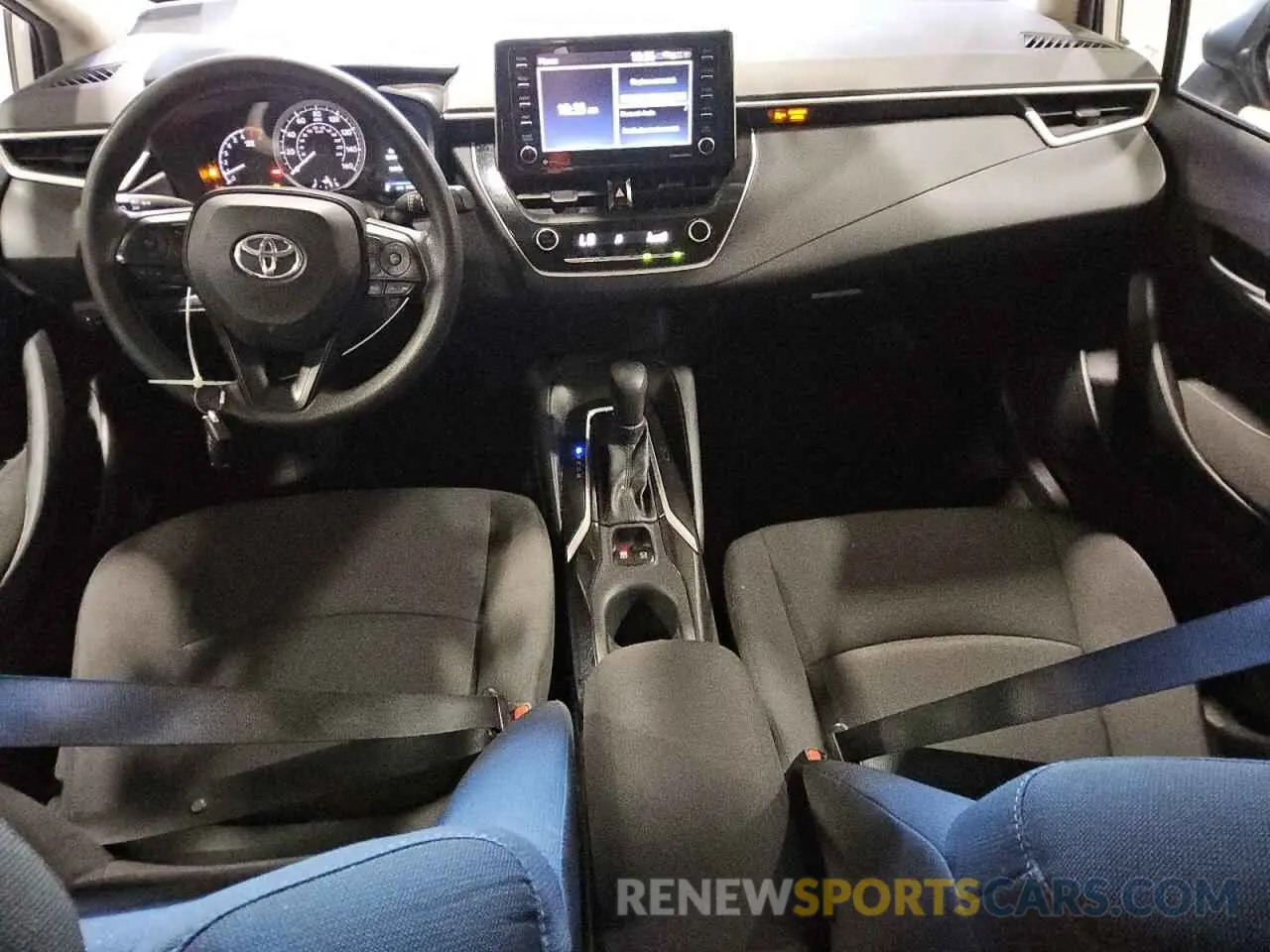 8 fotografías del automóvil dañado 5YFEPMAE8MP233557 TOYOTA COROLLA 2021