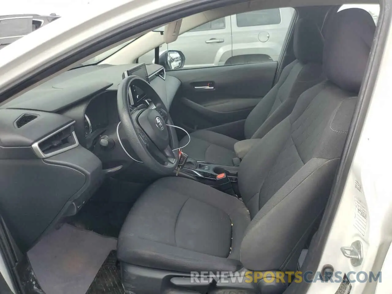 7 fotografías del automóvil dañado 5YFEPMAE8MP235700 TOYOTA COROLLA 2021