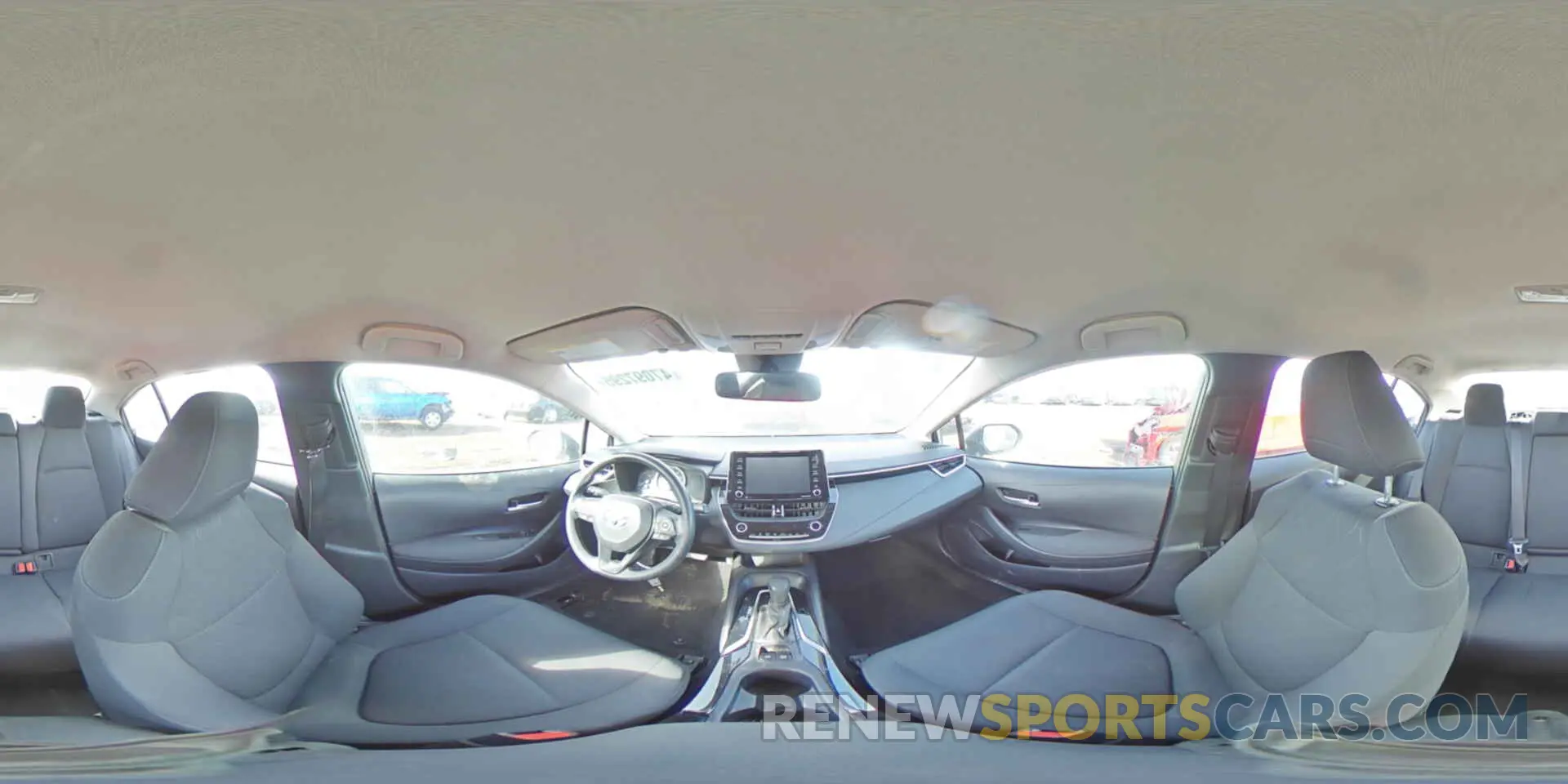 14 fotografías del automóvil dañado 5YFEPMAE8MP240895 TOYOTA COROLLA 2021