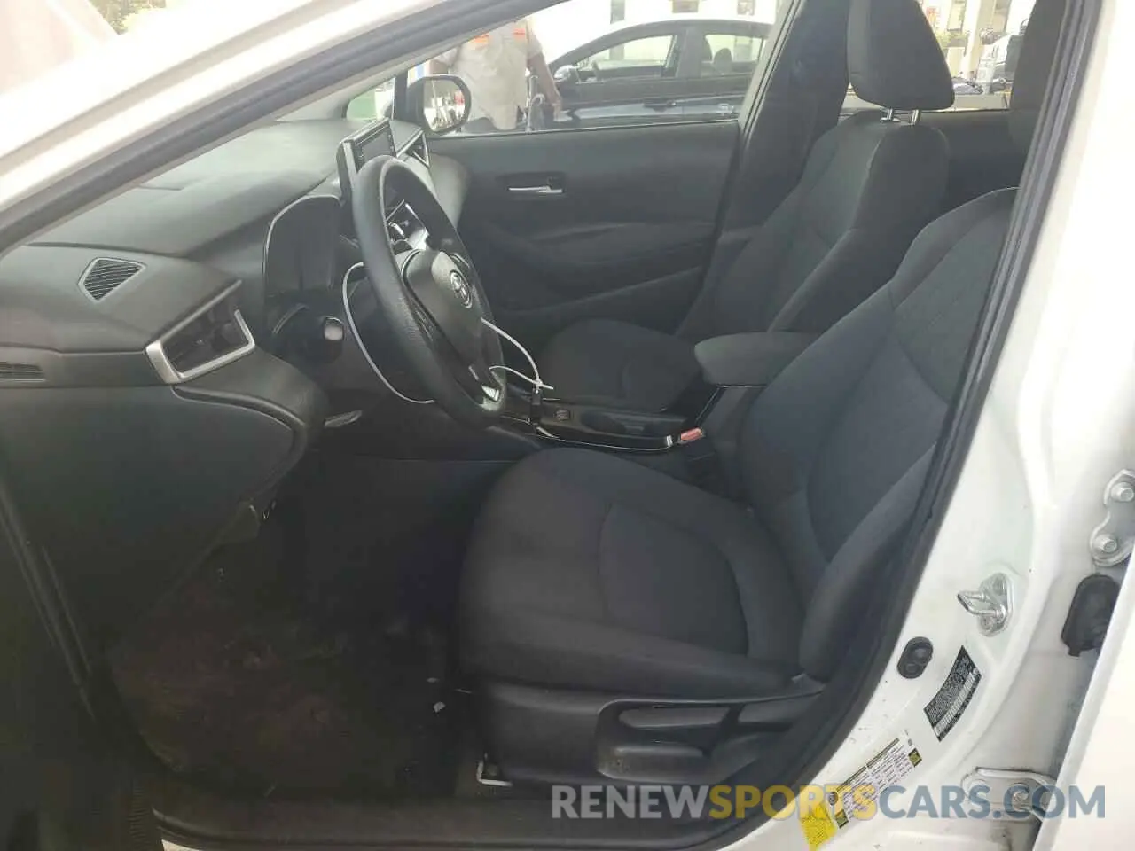 7 fotografías del automóvil dañado 5YFEPMAE8MP243327 TOYOTA COROLLA 2021