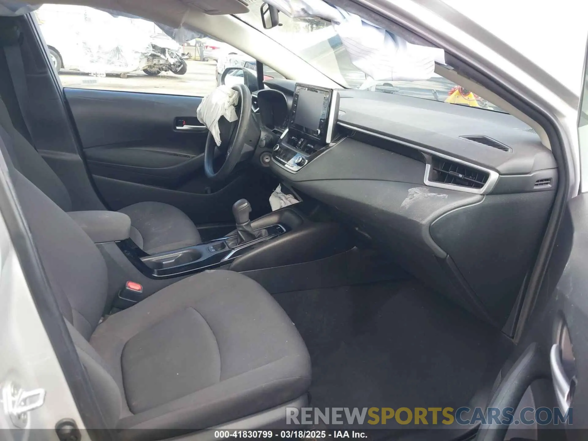 5 fotografías del automóvil dañado 5YFEPMAE8MP245580 TOYOTA COROLLA 2021