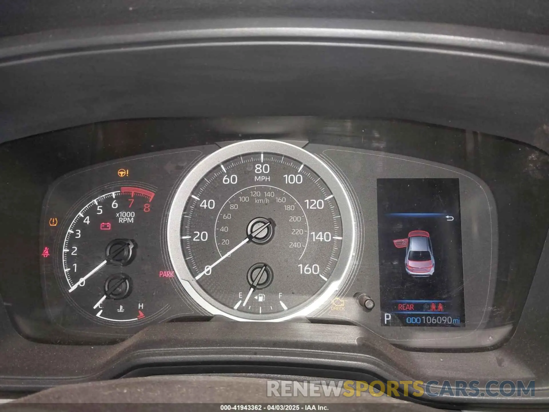 7 fotografías del automóvil dañado 5YFEPMAE8MP270852 TOYOTA COROLLA 2021