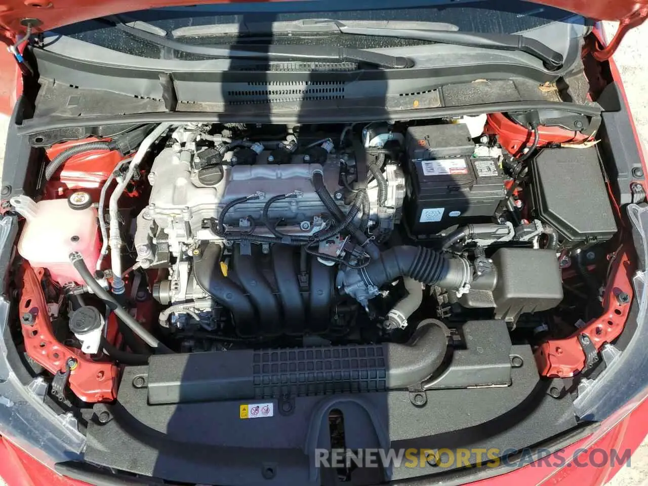 11 fotografías del automóvil dañado 5YFEPMAE9MP151479 TOYOTA COROLLA 2021