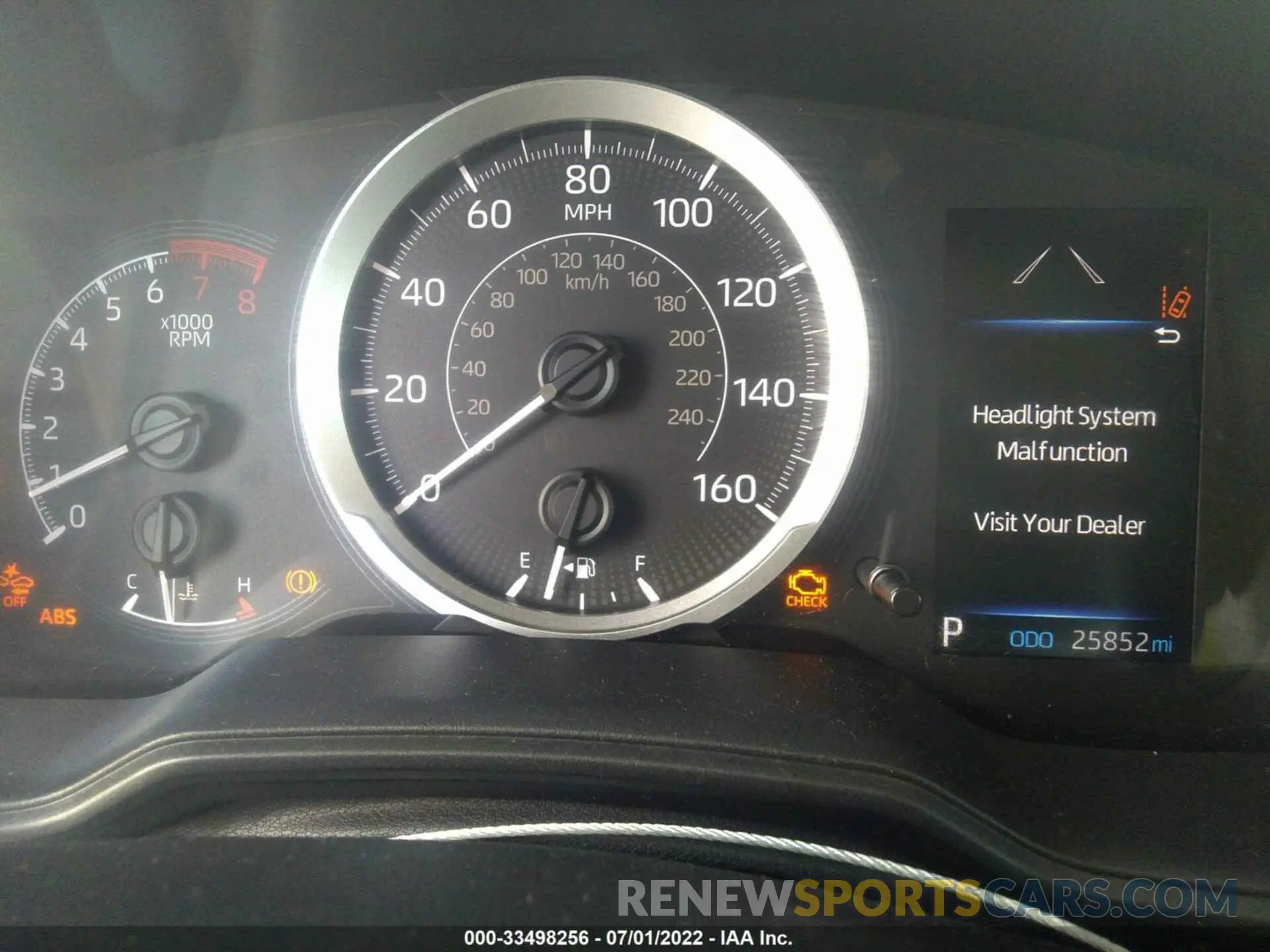 7 fotografías del automóvil dañado 5YFEPMAE9MP152826 TOYOTA COROLLA 2021