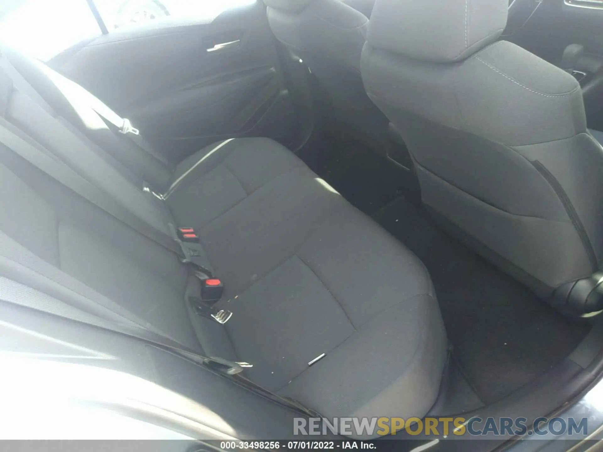 8 fotografías del automóvil dañado 5YFEPMAE9MP152826 TOYOTA COROLLA 2021