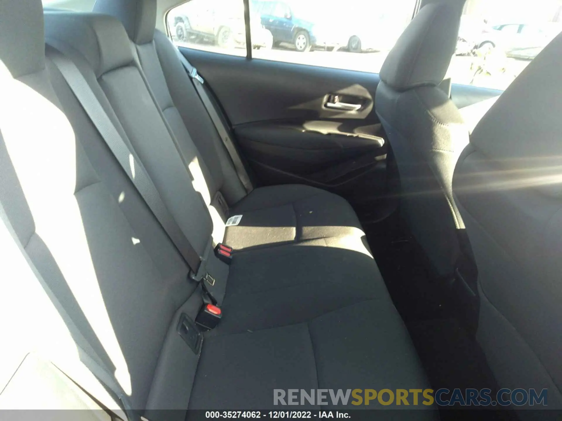 8 fotografías del automóvil dañado 5YFEPMAE9MP159565 TOYOTA COROLLA 2021