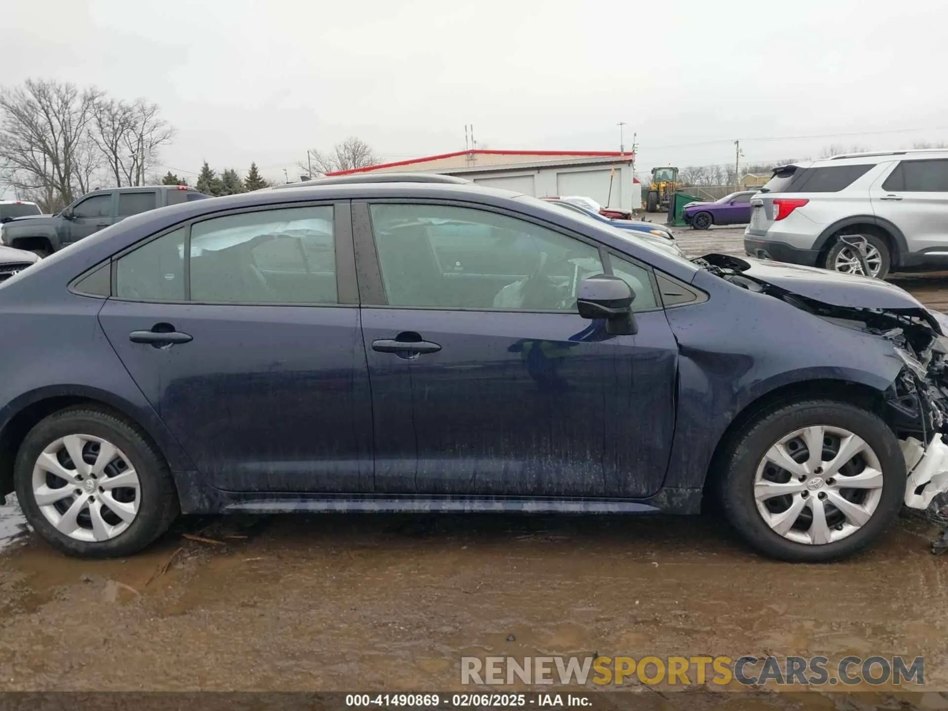 13 fotografías del automóvil dañado 5YFEPMAE9MP168508 TOYOTA COROLLA 2021
