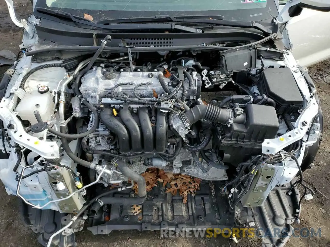 11 fotografías del automóvil dañado 5YFEPMAE9MP169514 TOYOTA COROLLA 2021