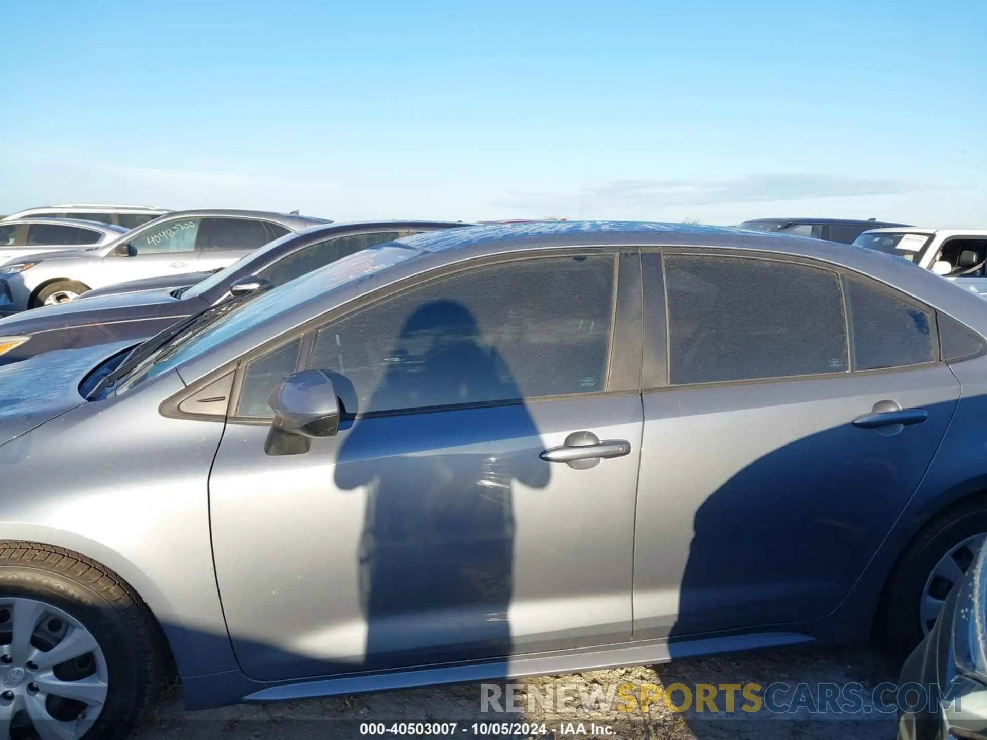 15 fotografías del automóvil dañado 5YFEPMAE9MP169898 TOYOTA COROLLA 2021