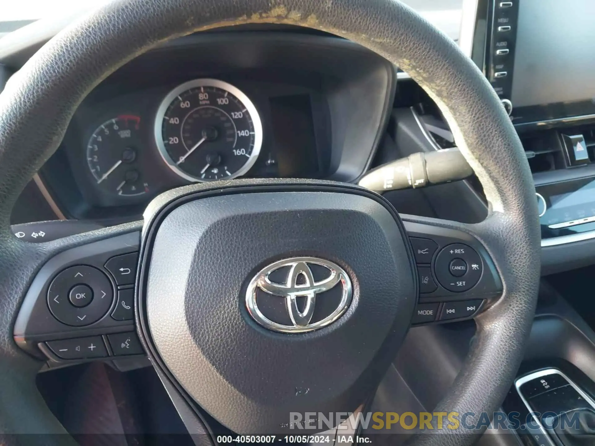 7 fotografías del automóvil dañado 5YFEPMAE9MP169898 TOYOTA COROLLA 2021