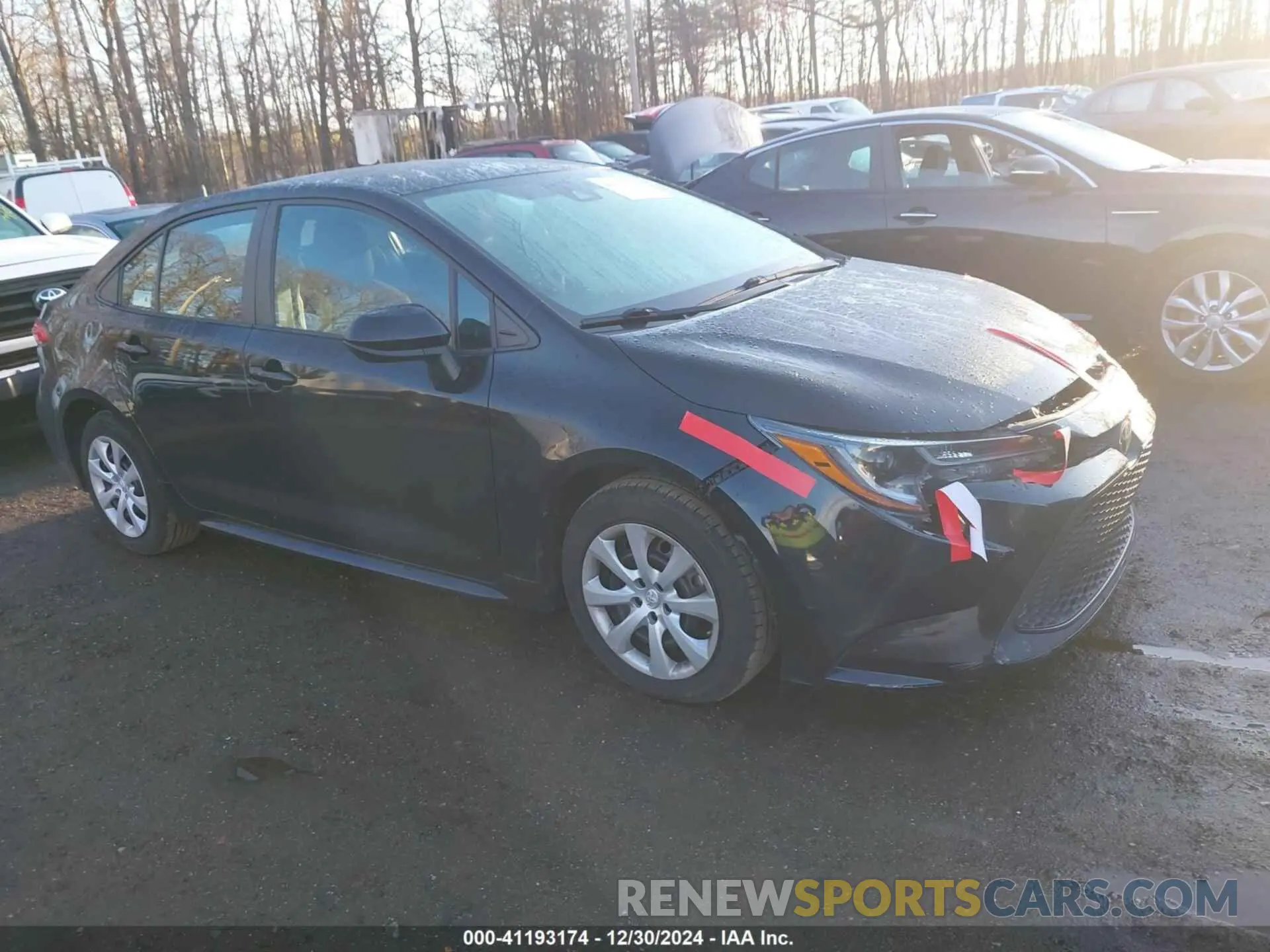 1 fotografías del automóvil dañado 5YFEPMAE9MP178262 TOYOTA COROLLA 2021