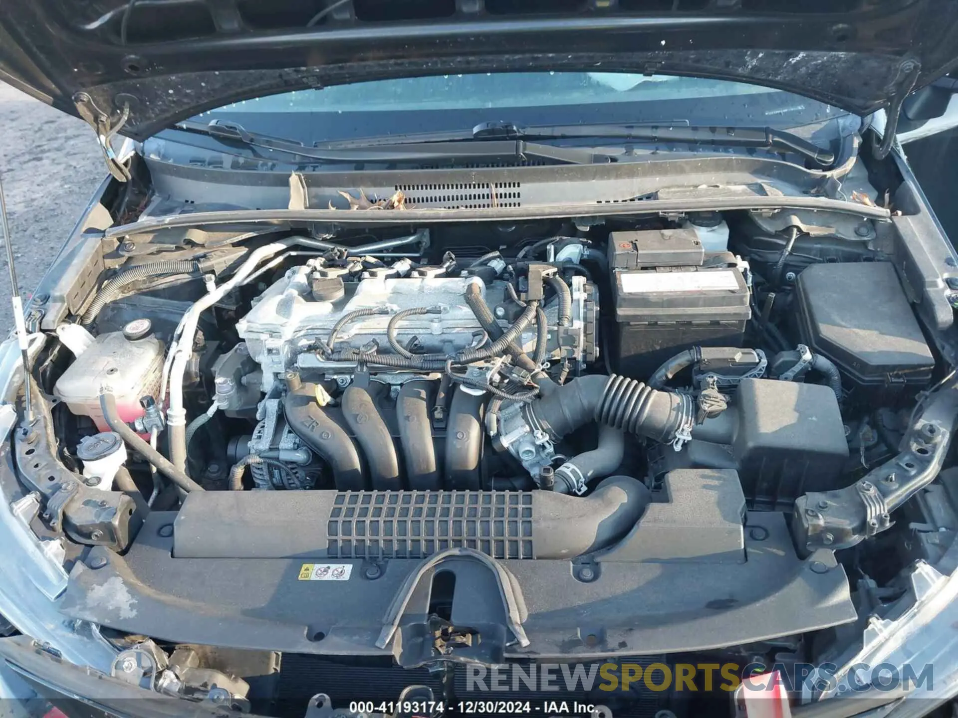 10 fotografías del automóvil dañado 5YFEPMAE9MP178262 TOYOTA COROLLA 2021