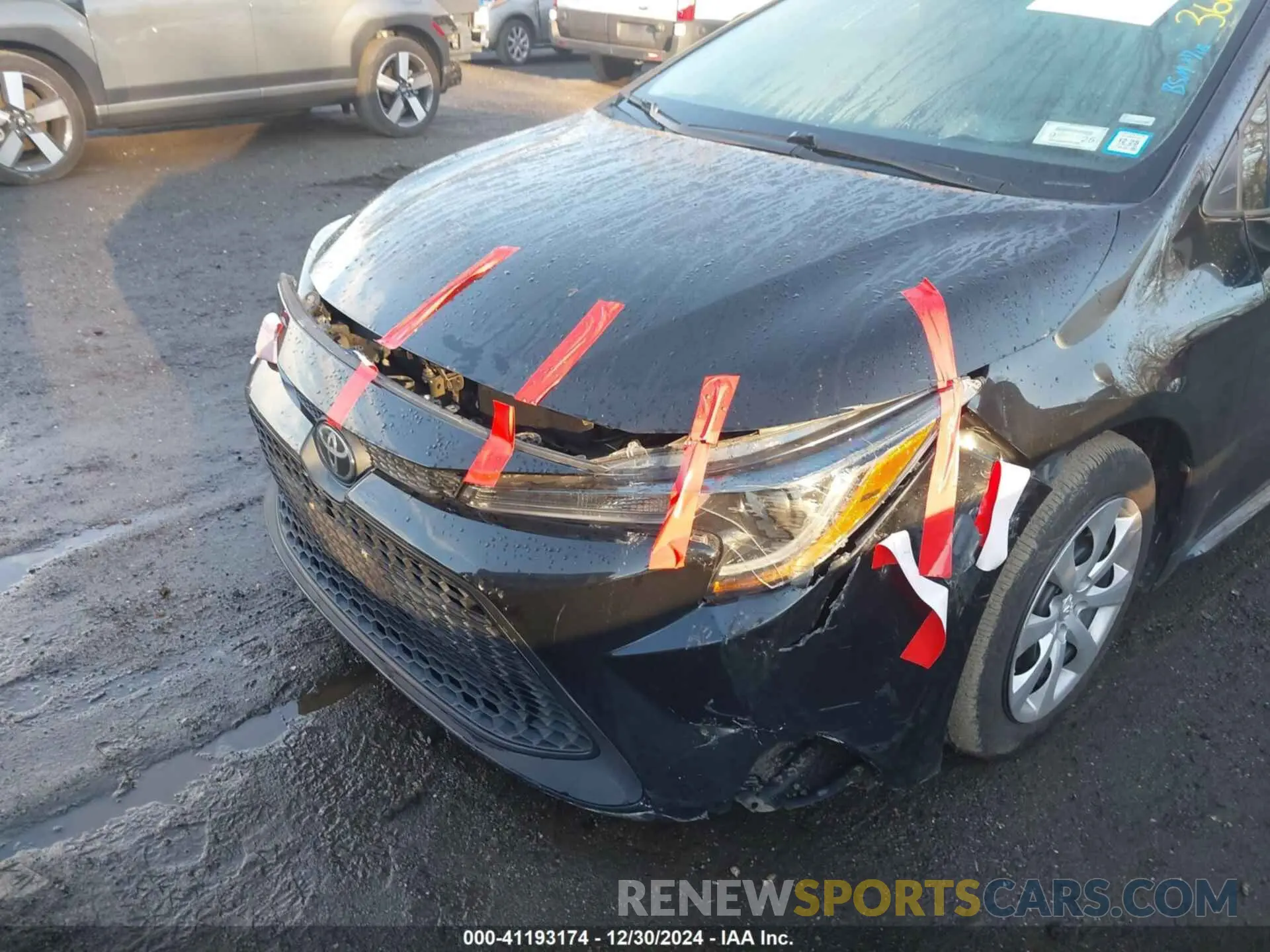 6 fotografías del automóvil dañado 5YFEPMAE9MP178262 TOYOTA COROLLA 2021