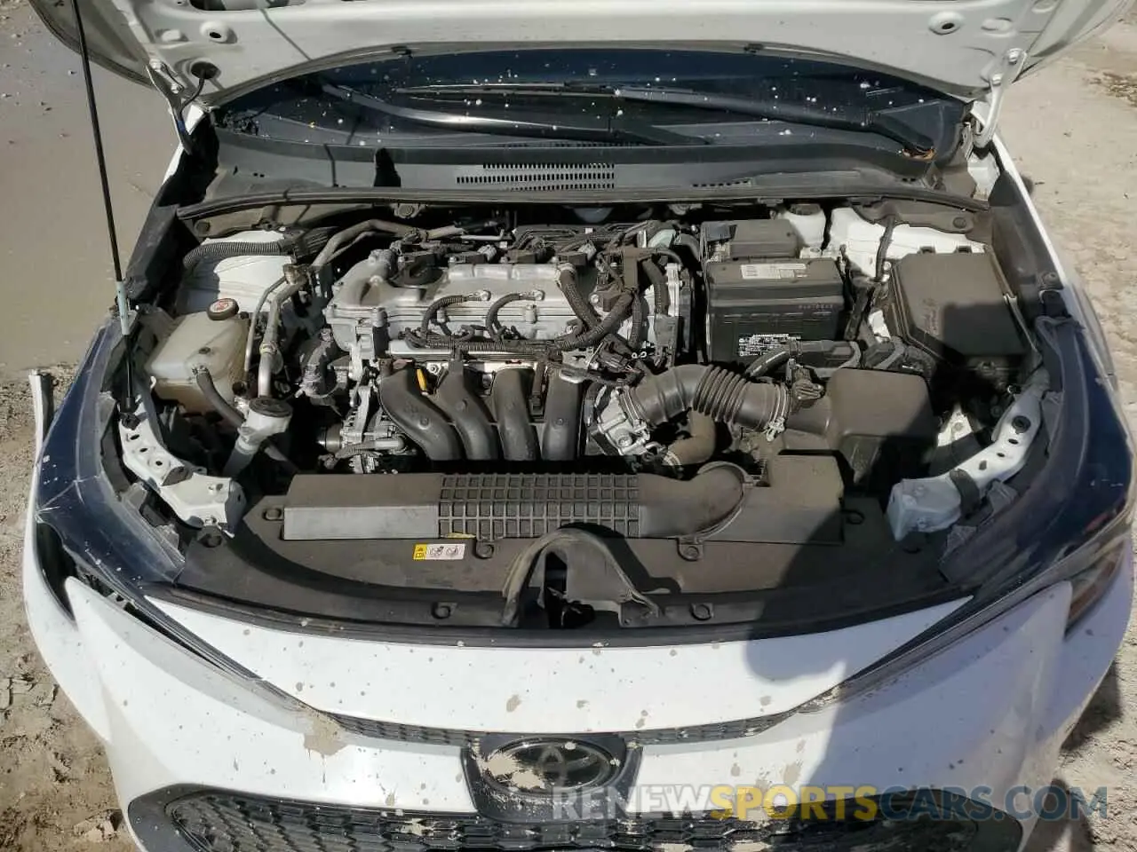 11 fotografías del automóvil dañado 5YFEPMAE9MP184479 TOYOTA COROLLA 2021