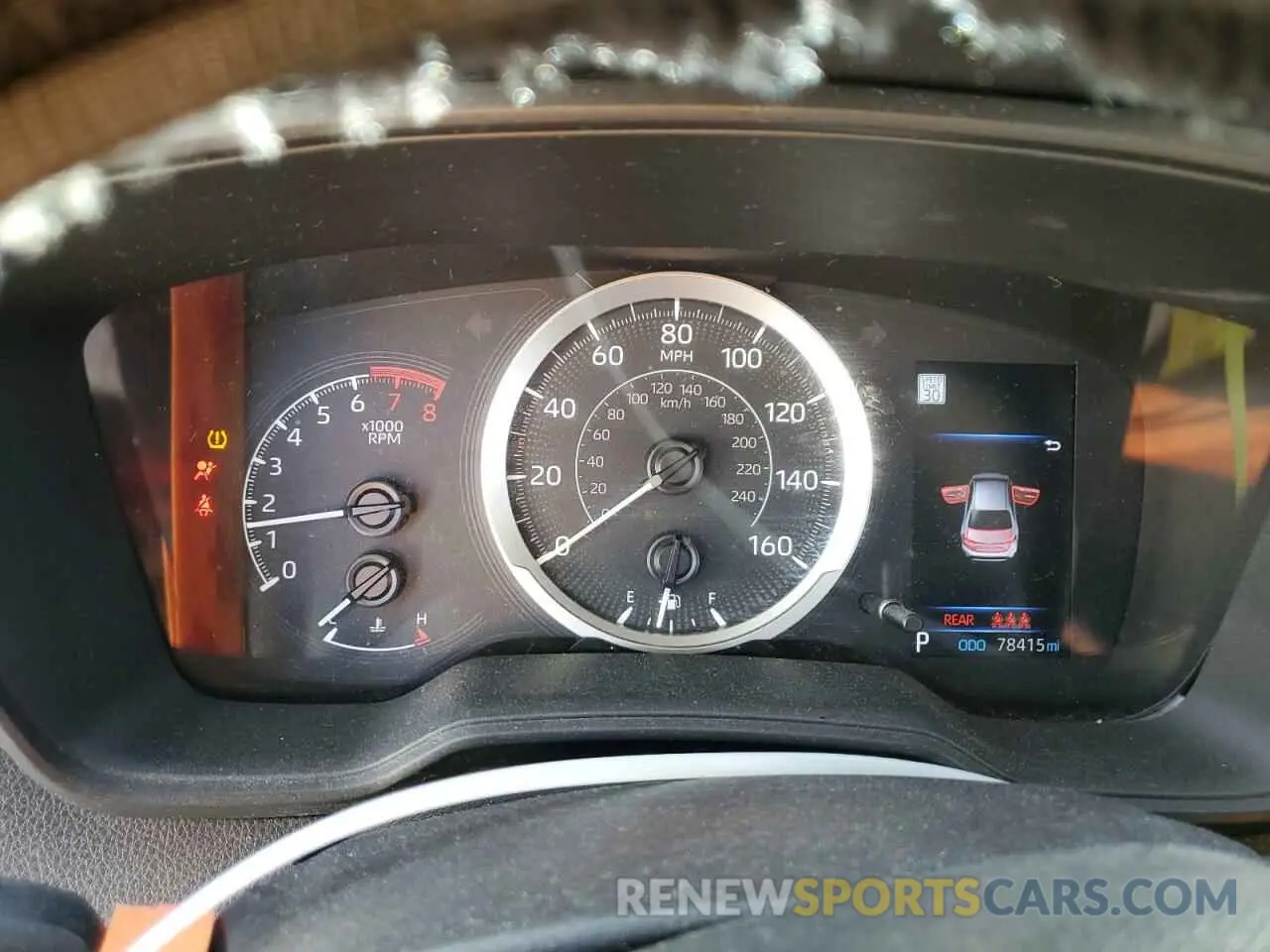 9 fotografías del automóvil dañado 5YFEPMAE9MP184479 TOYOTA COROLLA 2021