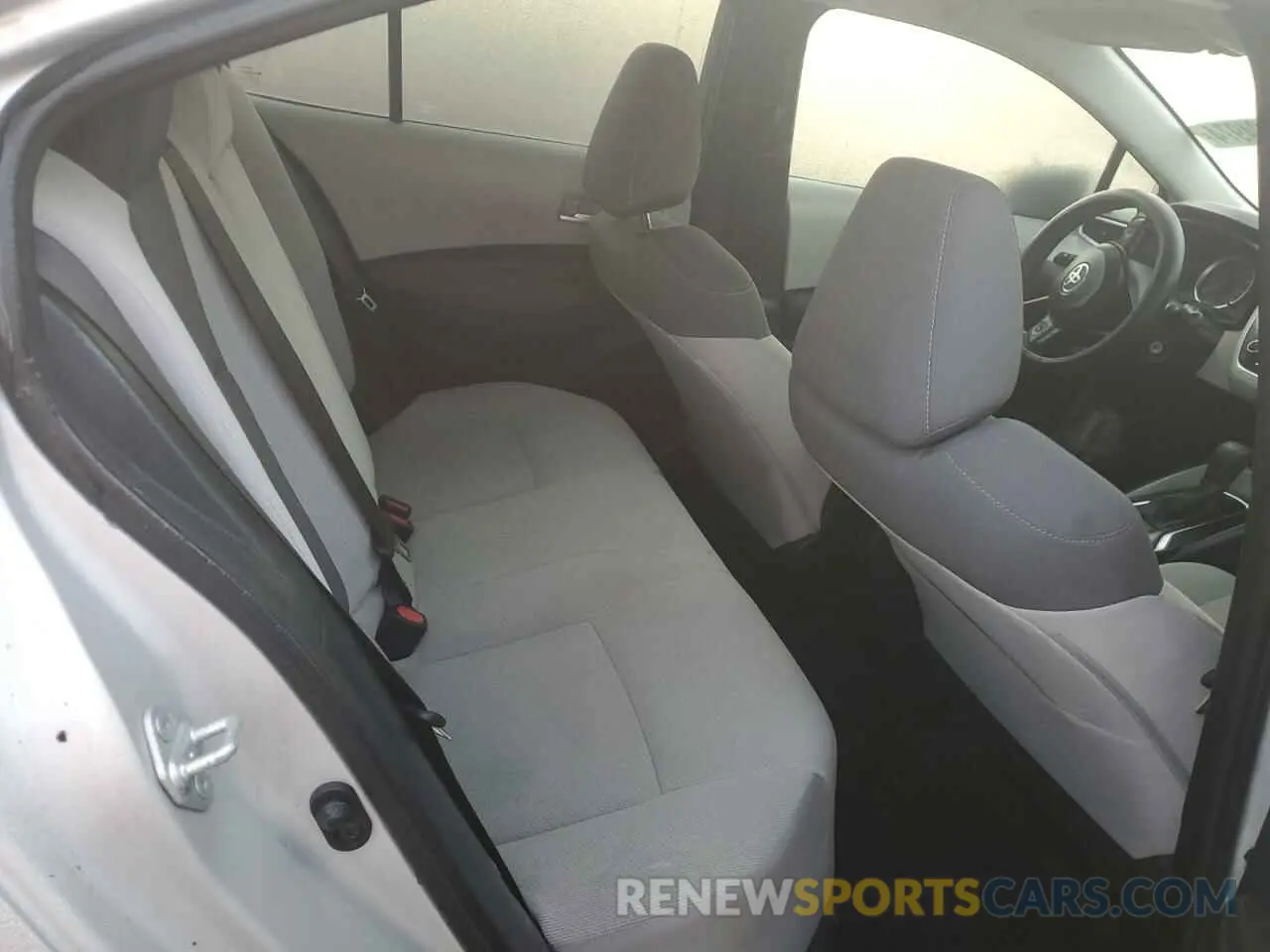 10 fotografías del automóvil dañado 5YFEPMAE9MP186054 TOYOTA COROLLA 2021