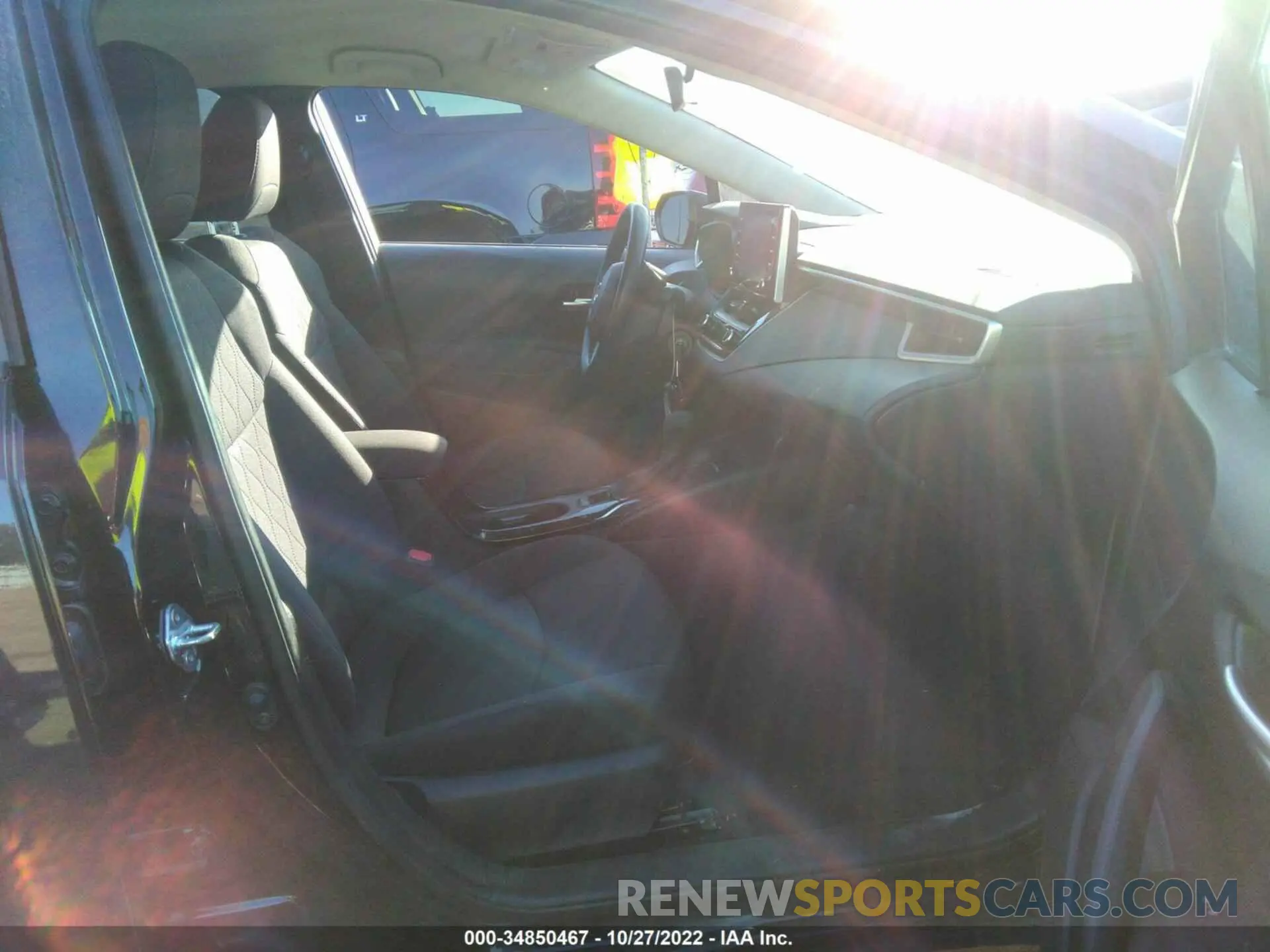 5 fotografías del automóvil dañado 5YFEPMAE9MP190279 TOYOTA COROLLA 2021