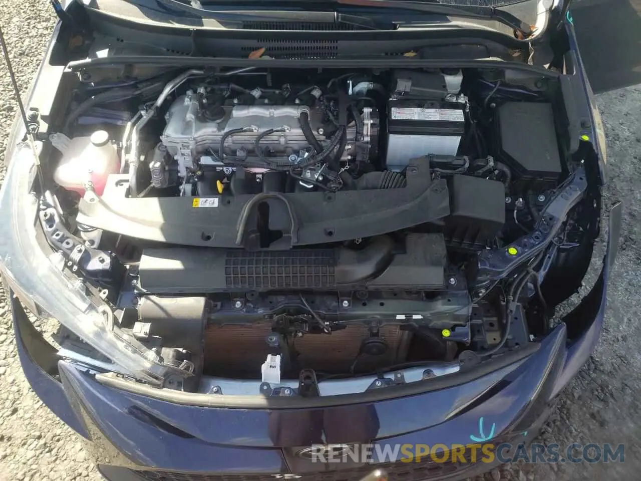 7 fotografías del automóvil dañado 5YFEPMAE9MP191335 TOYOTA COROLLA 2021