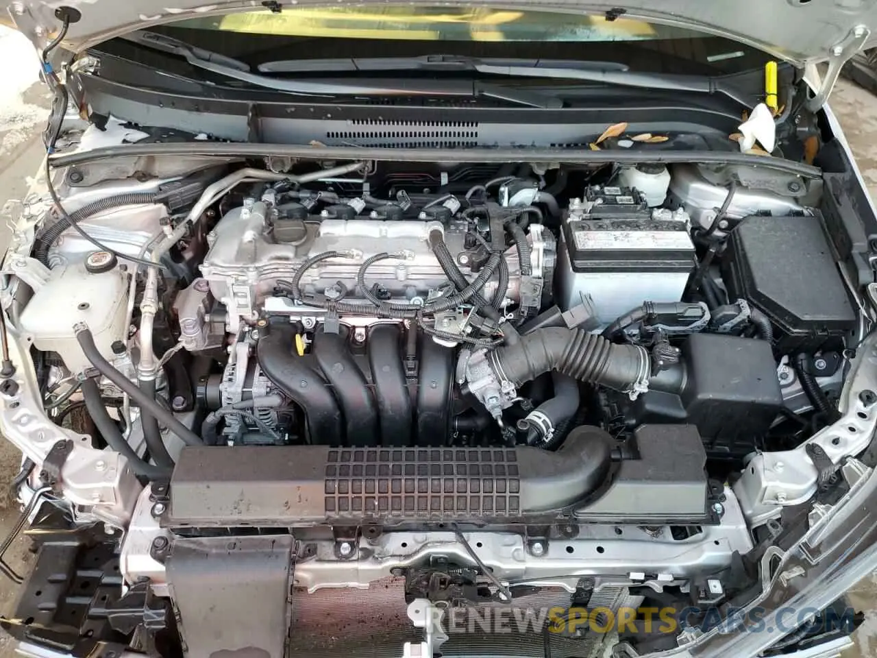 11 fotografías del automóvil dañado 5YFEPMAE9MP194042 TOYOTA COROLLA 2021