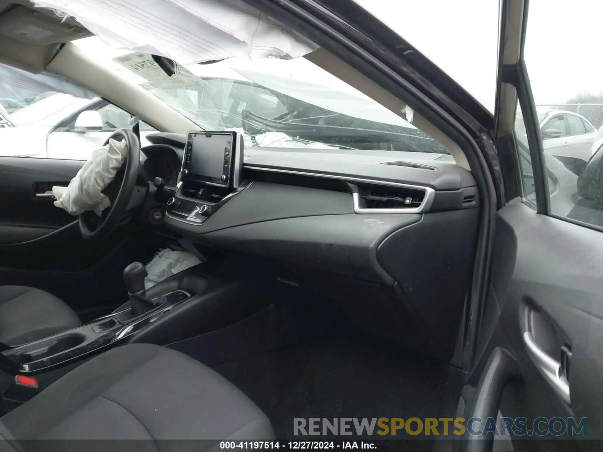 5 fotografías del automóvil dañado 5YFEPMAE9MP202608 TOYOTA COROLLA 2021