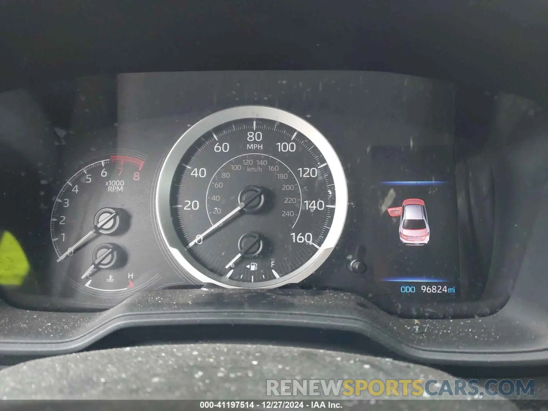 7 fotografías del automóvil dañado 5YFEPMAE9MP202608 TOYOTA COROLLA 2021