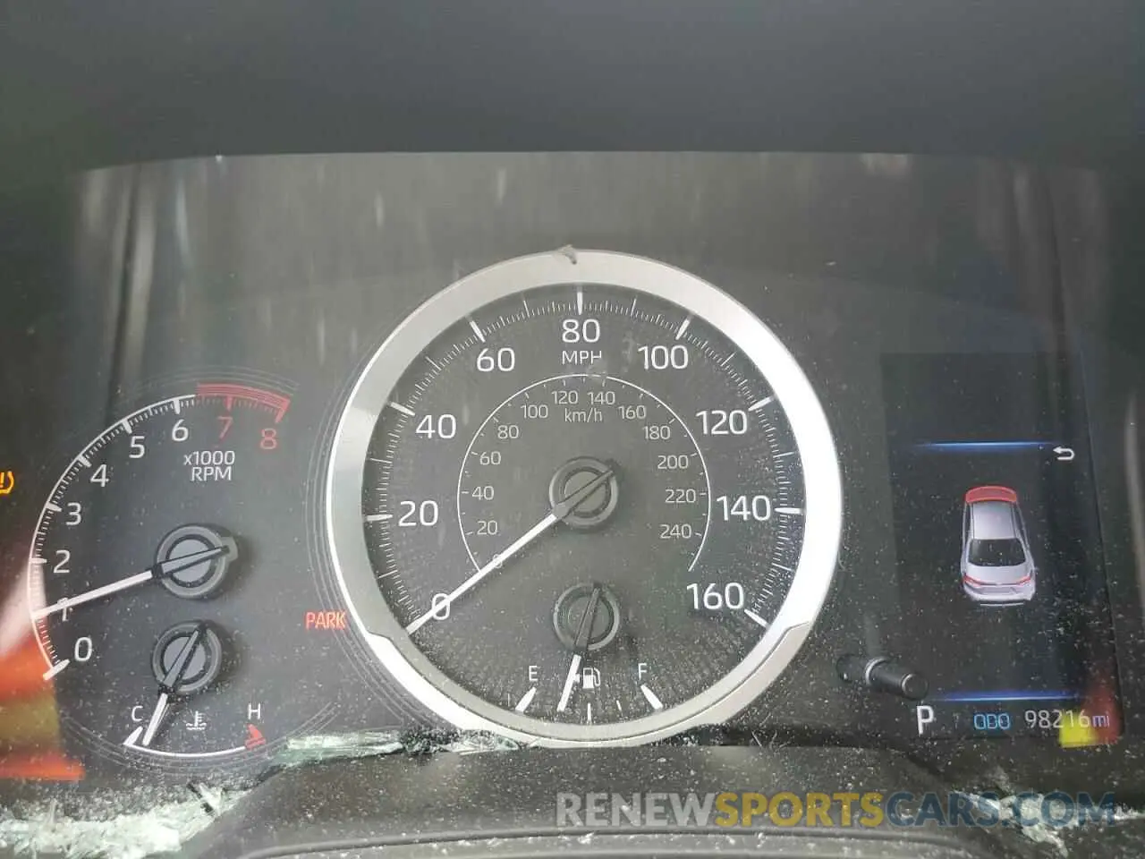 9 fotografías del automóvil dañado 5YFEPMAE9MP203094 TOYOTA COROLLA 2021
