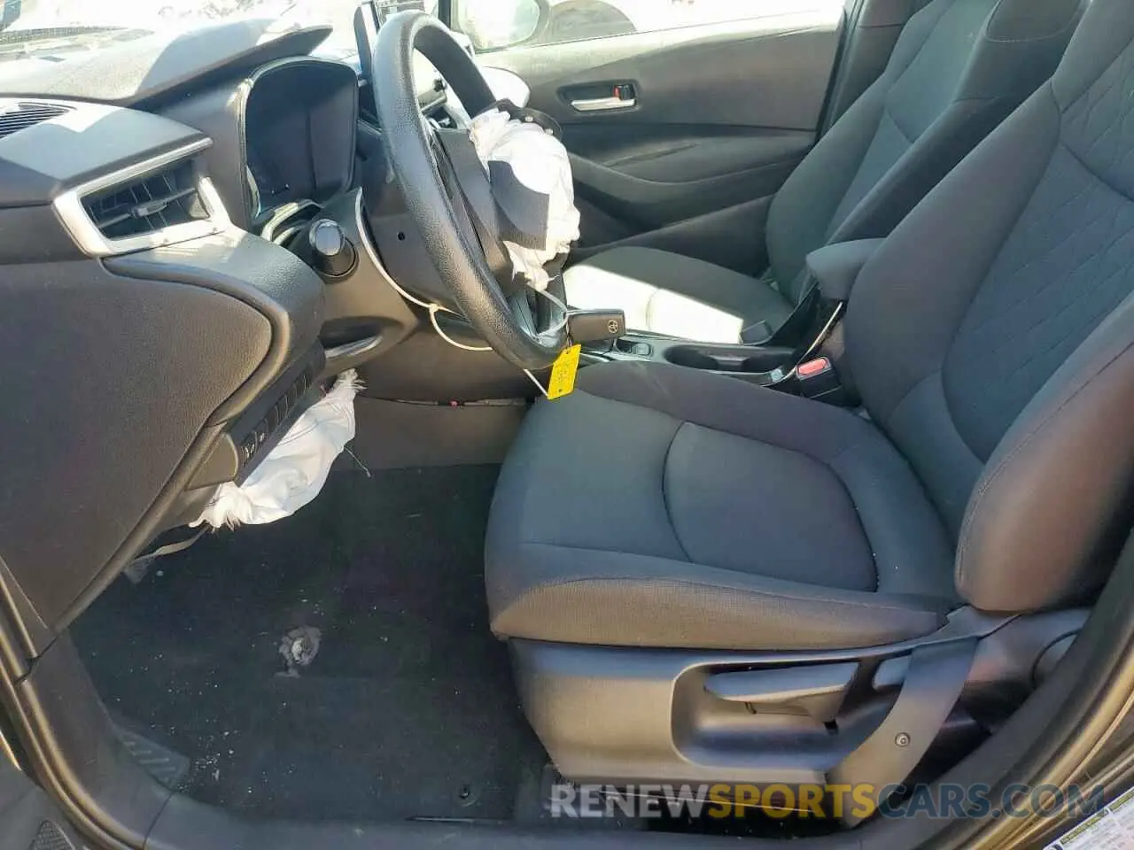 7 fotografías del automóvil dañado 5YFEPMAE9MP203600 TOYOTA COROLLA 2021