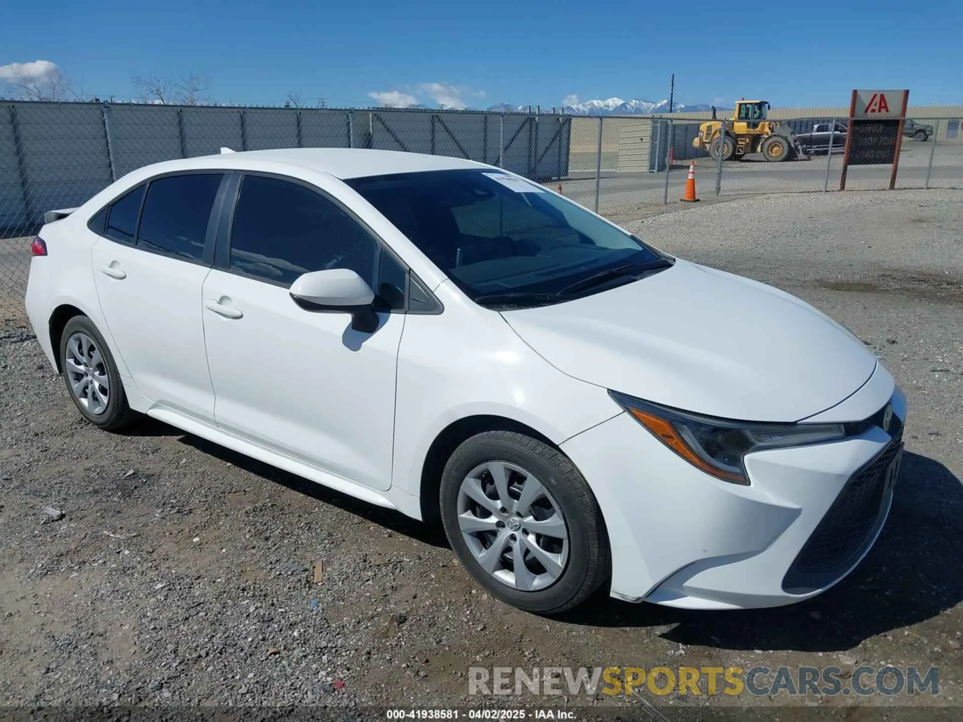 1 fotografías del automóvil dañado 5YFEPMAE9MP205525 TOYOTA COROLLA 2021