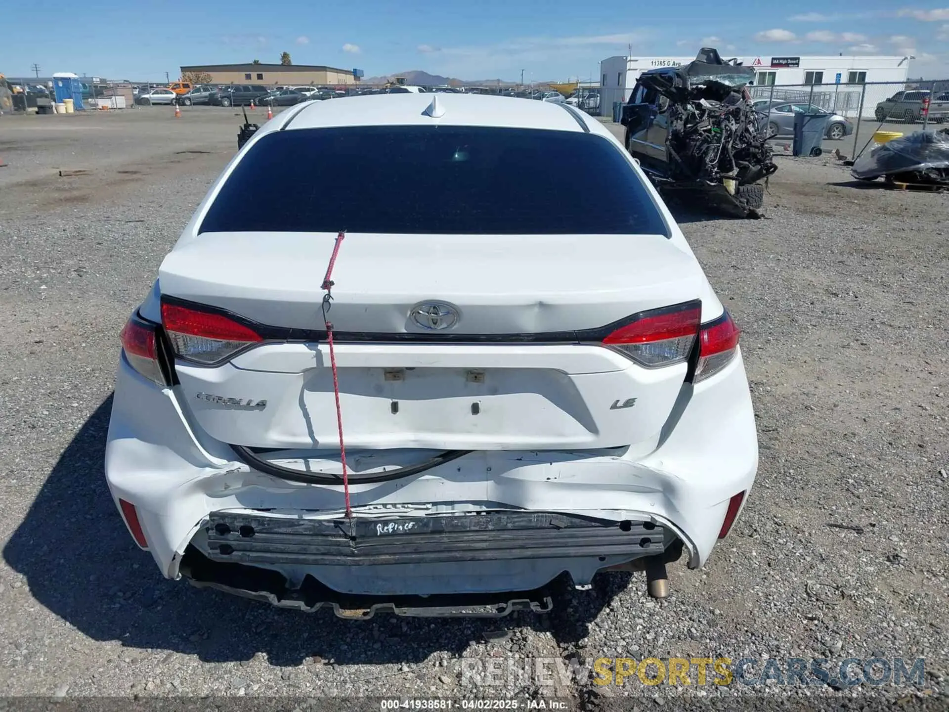 16 fotografías del automóvil dañado 5YFEPMAE9MP205525 TOYOTA COROLLA 2021