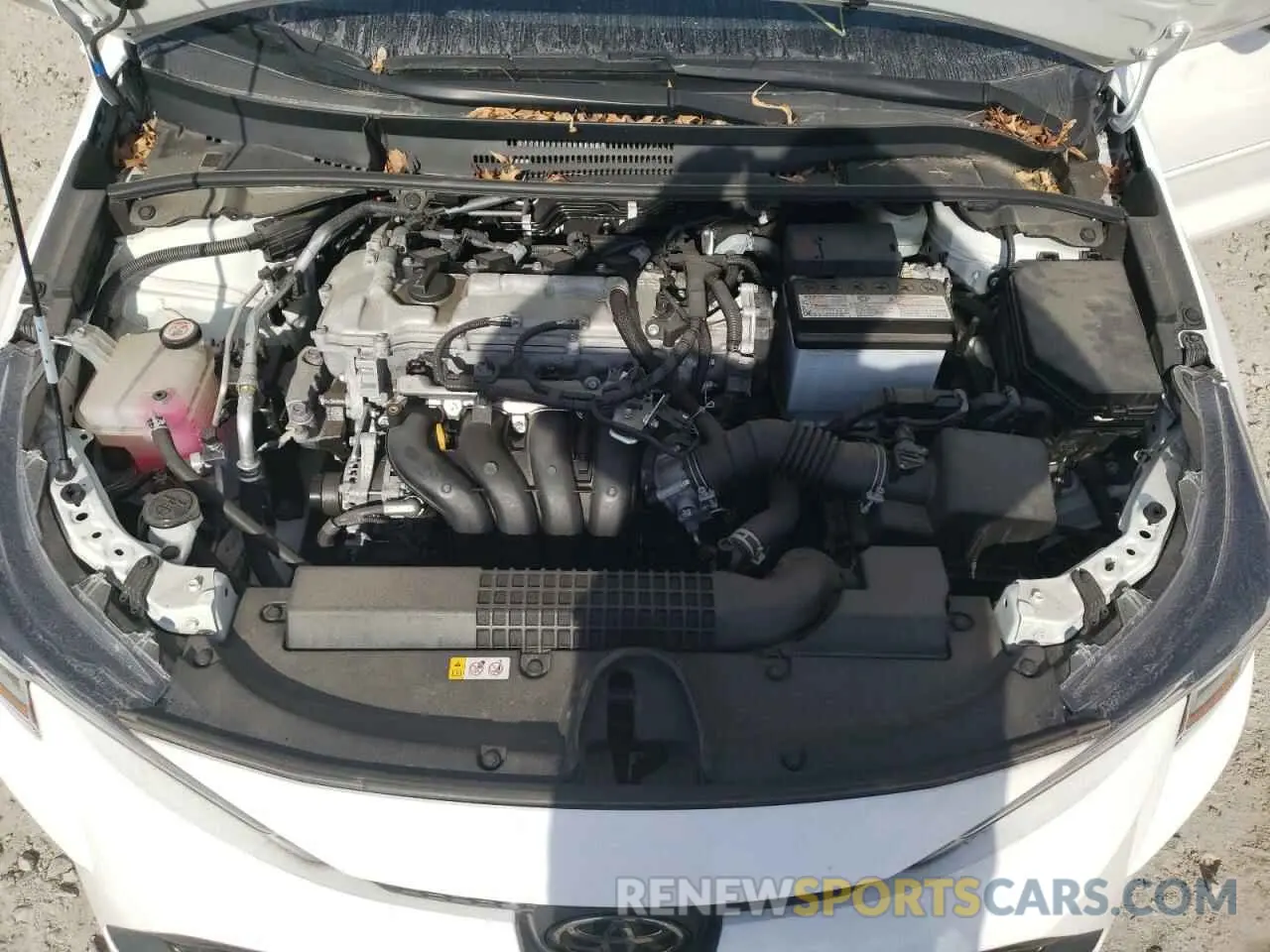 11 fotografías del automóvil dañado 5YFEPMAE9MP207274 TOYOTA COROLLA 2021